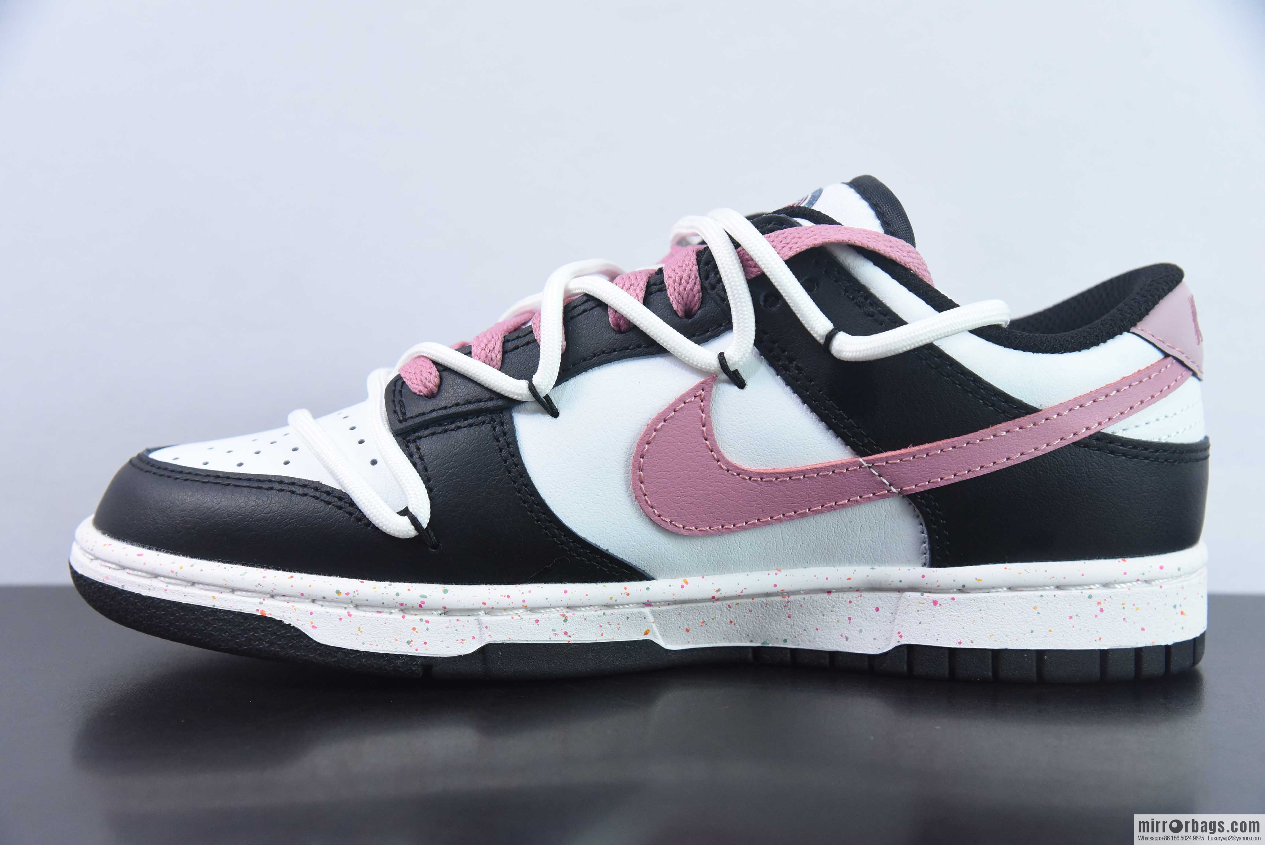 NK SB Dunk Low deconstruction vitality three hook black and white powder, item number: FD4623-153