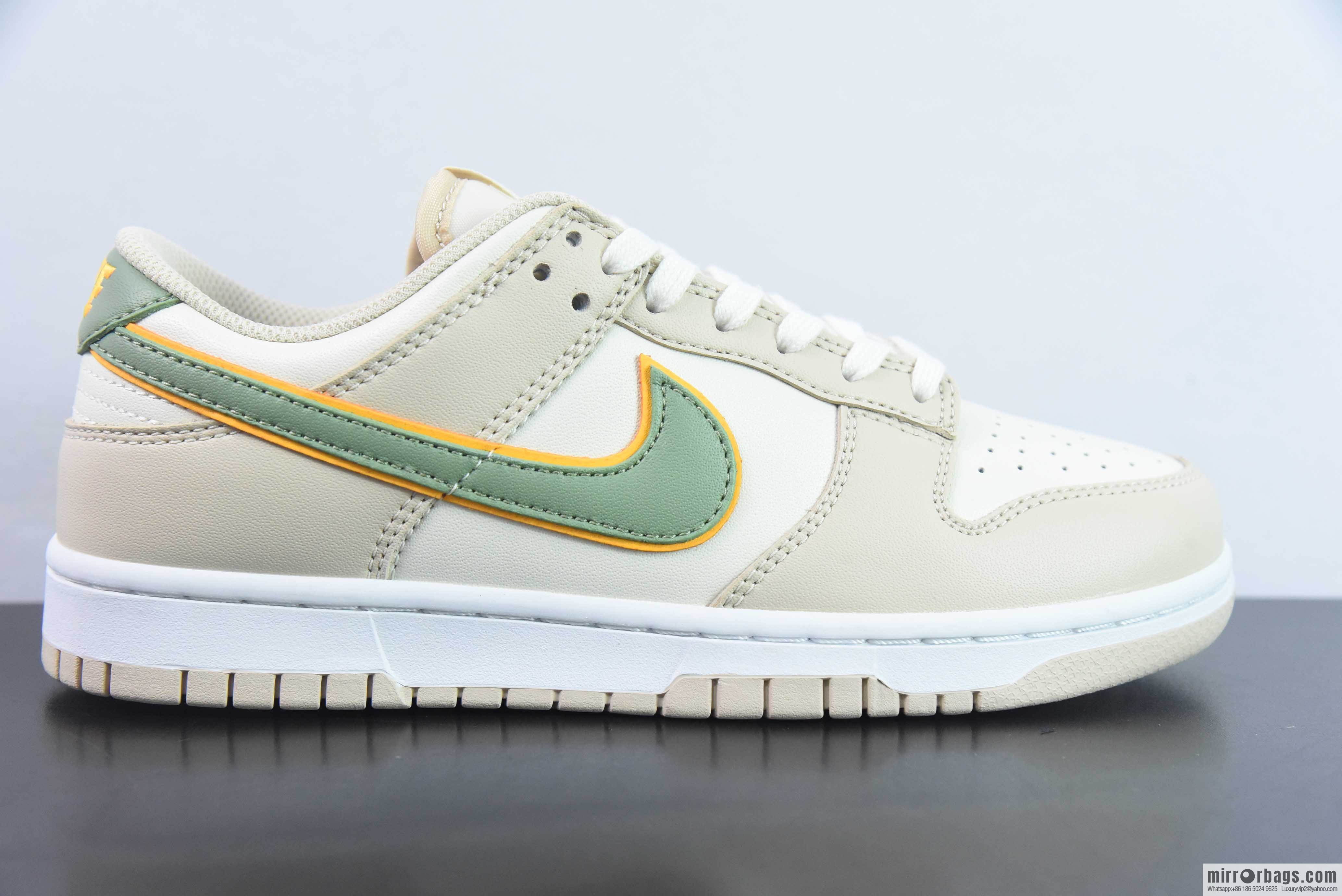 Nike SB Dunk Low Light Tan Yellow green, small fresh, item number: FQ6869 131