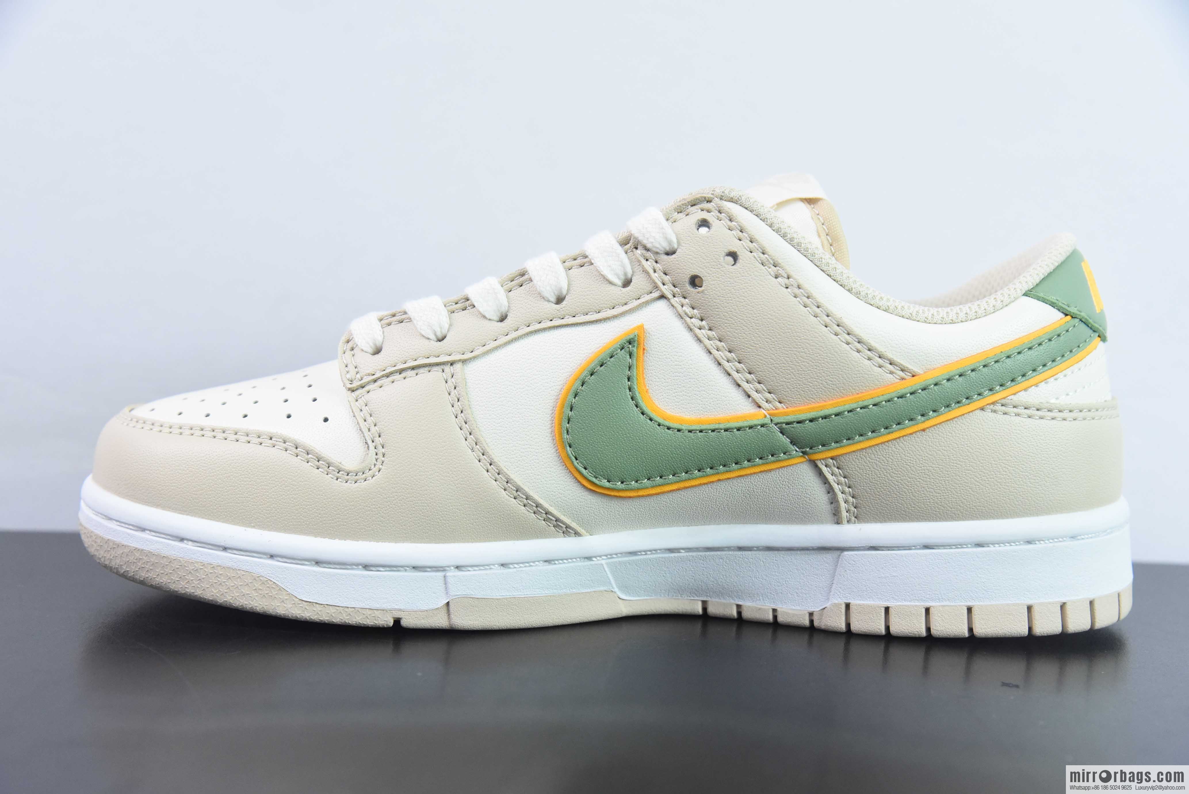 Nike SB Dunk Low Light Tan Yellow green, small fresh, item number: FQ6869 131