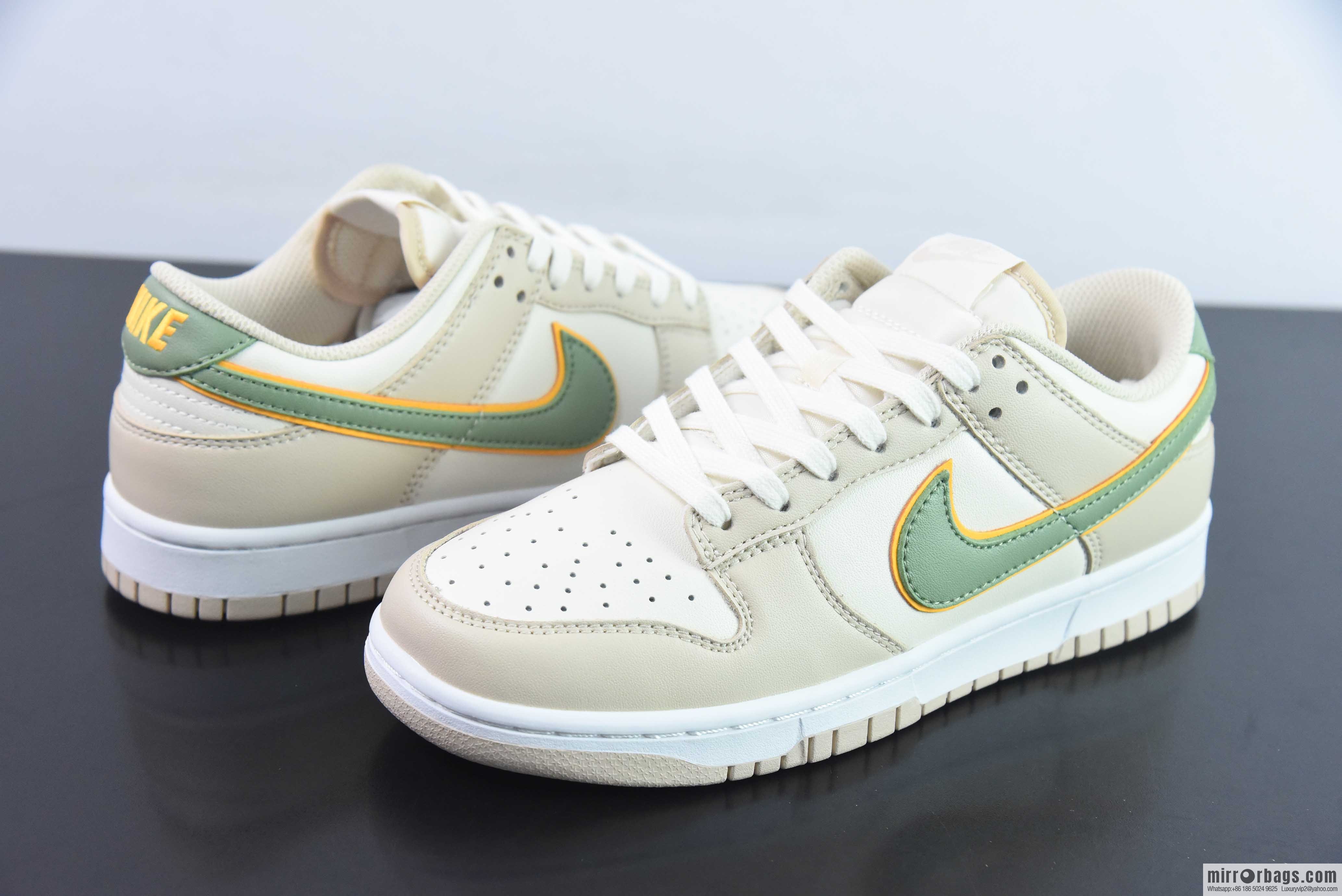 Nike SB Dunk Low Light Tan Yellow green, small fresh, item number: FQ6869 131