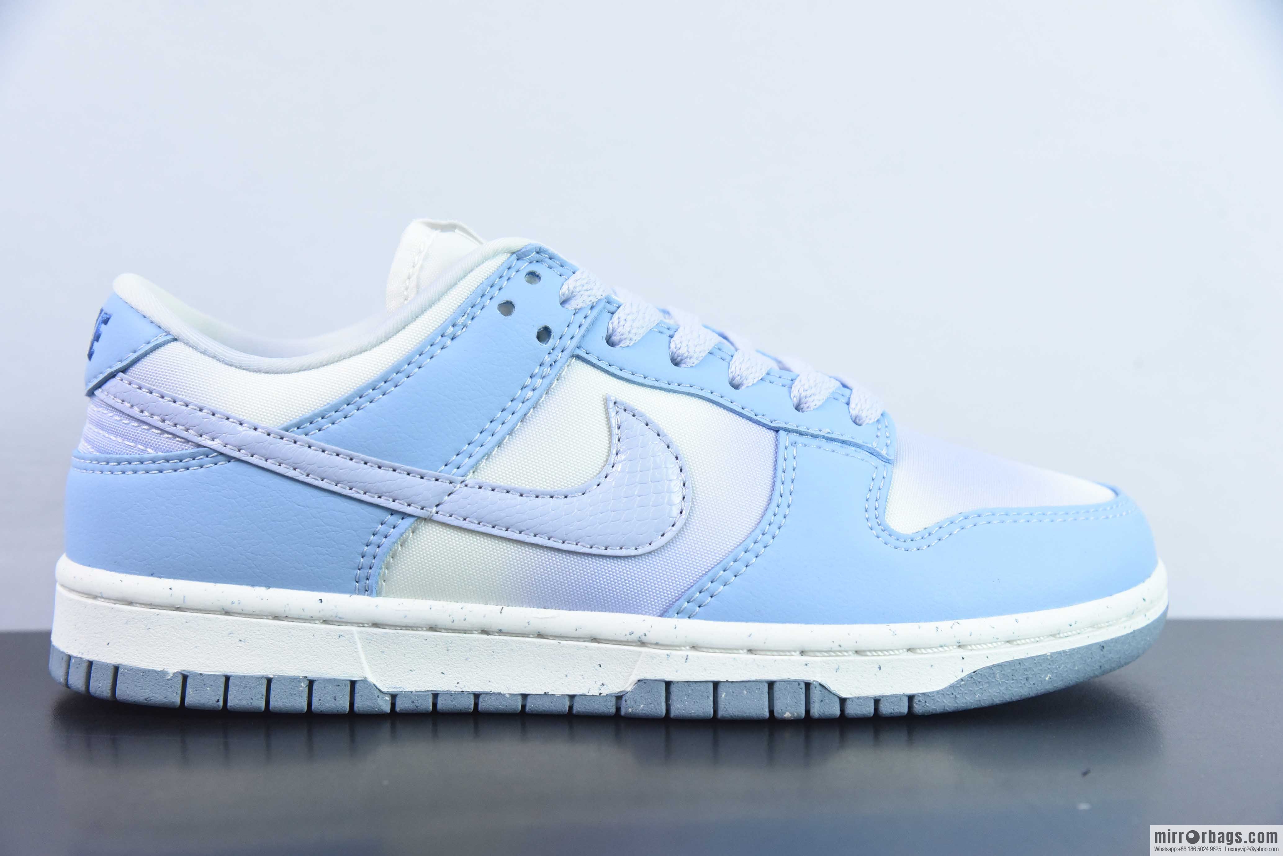 Nike SB Dunk Low GS blue-purple gradual change crocodile pattern sneakers sweet wind, item number: FN0323 400