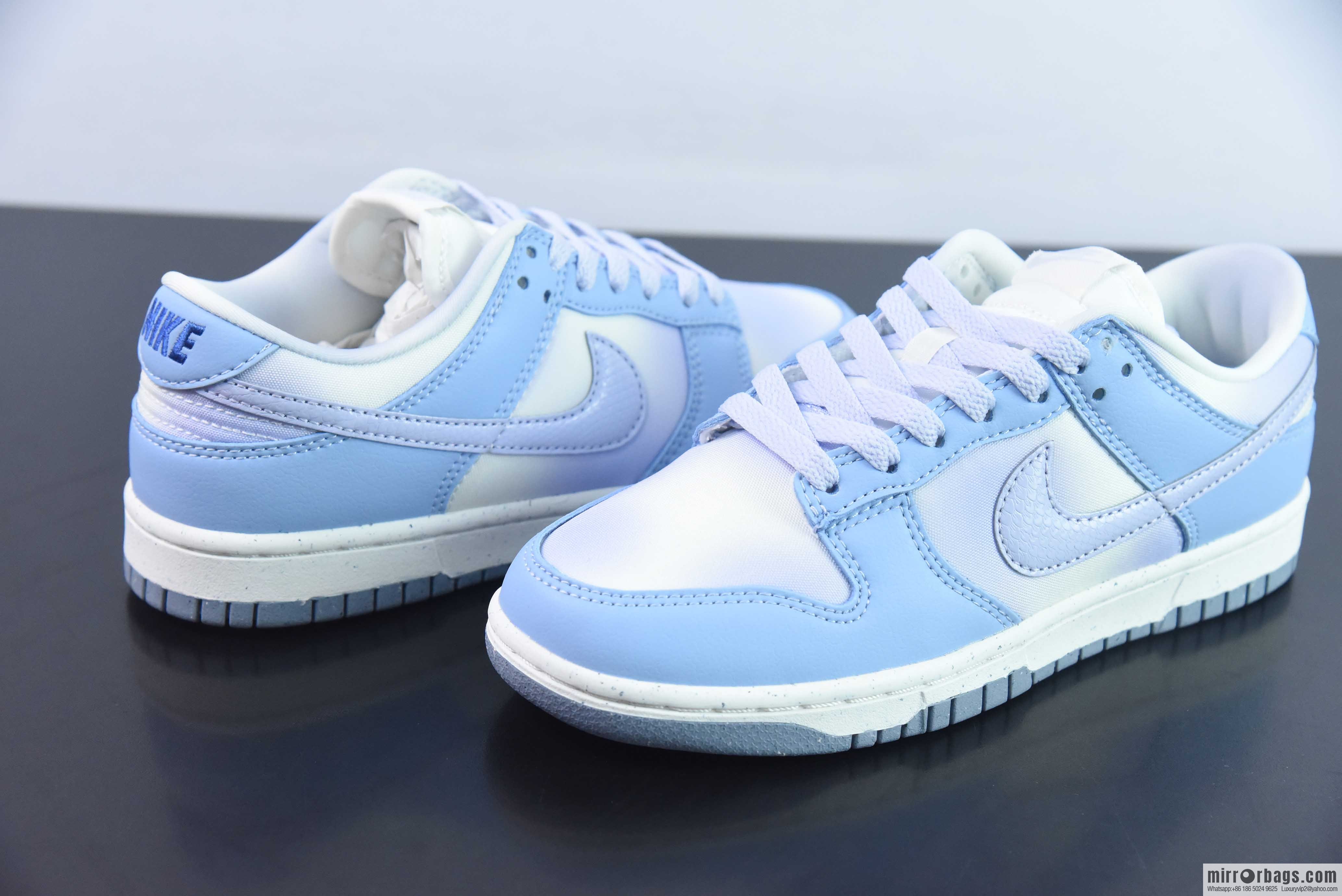Nike SB Dunk Low GS blue-purple gradual change crocodile pattern sneakers sweet wind, item number: FN0323 400