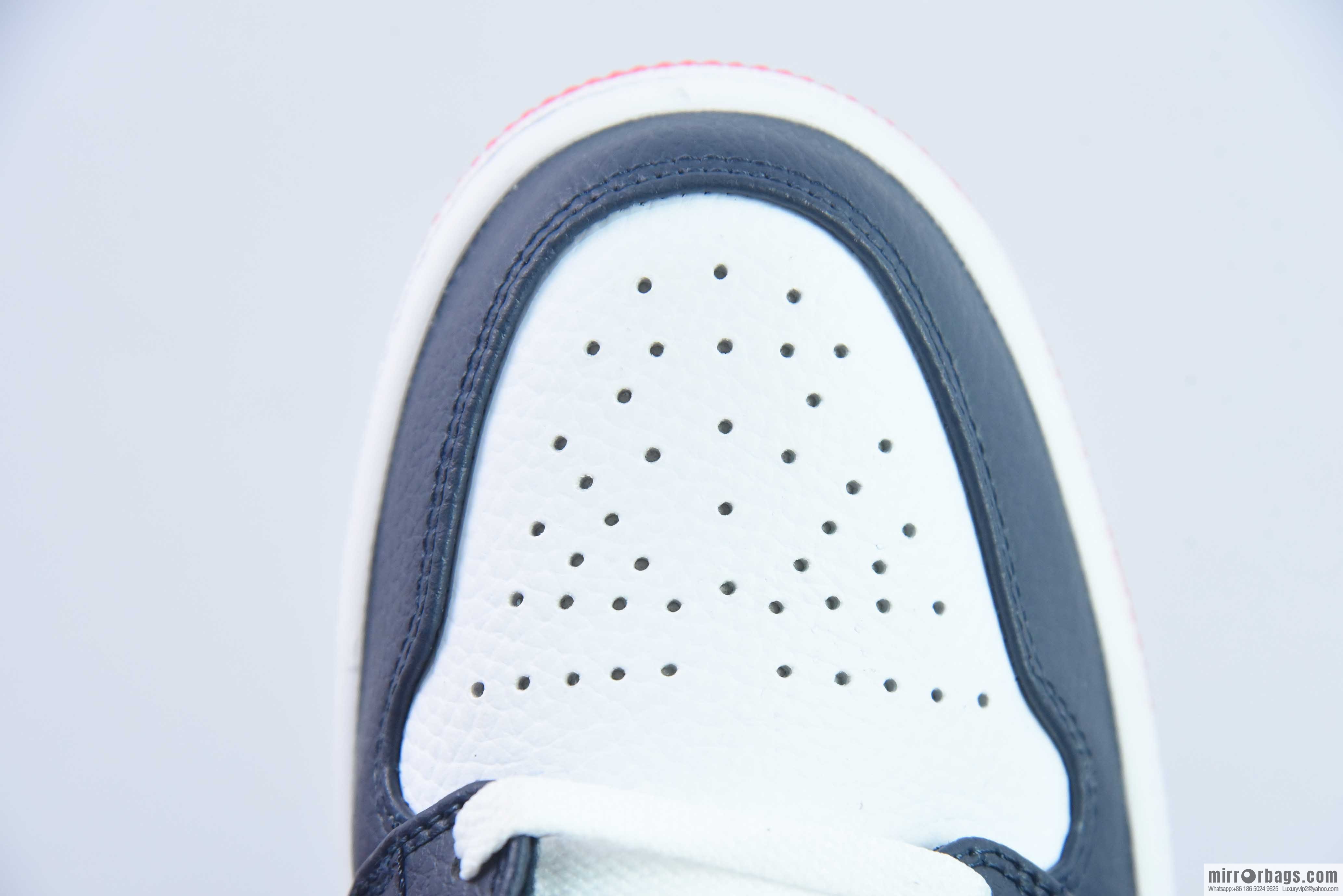 Air Jordan 1 Low Joe 1 Low Top Sports Basketball Shoes, Panda Midnight Blue 553560-481