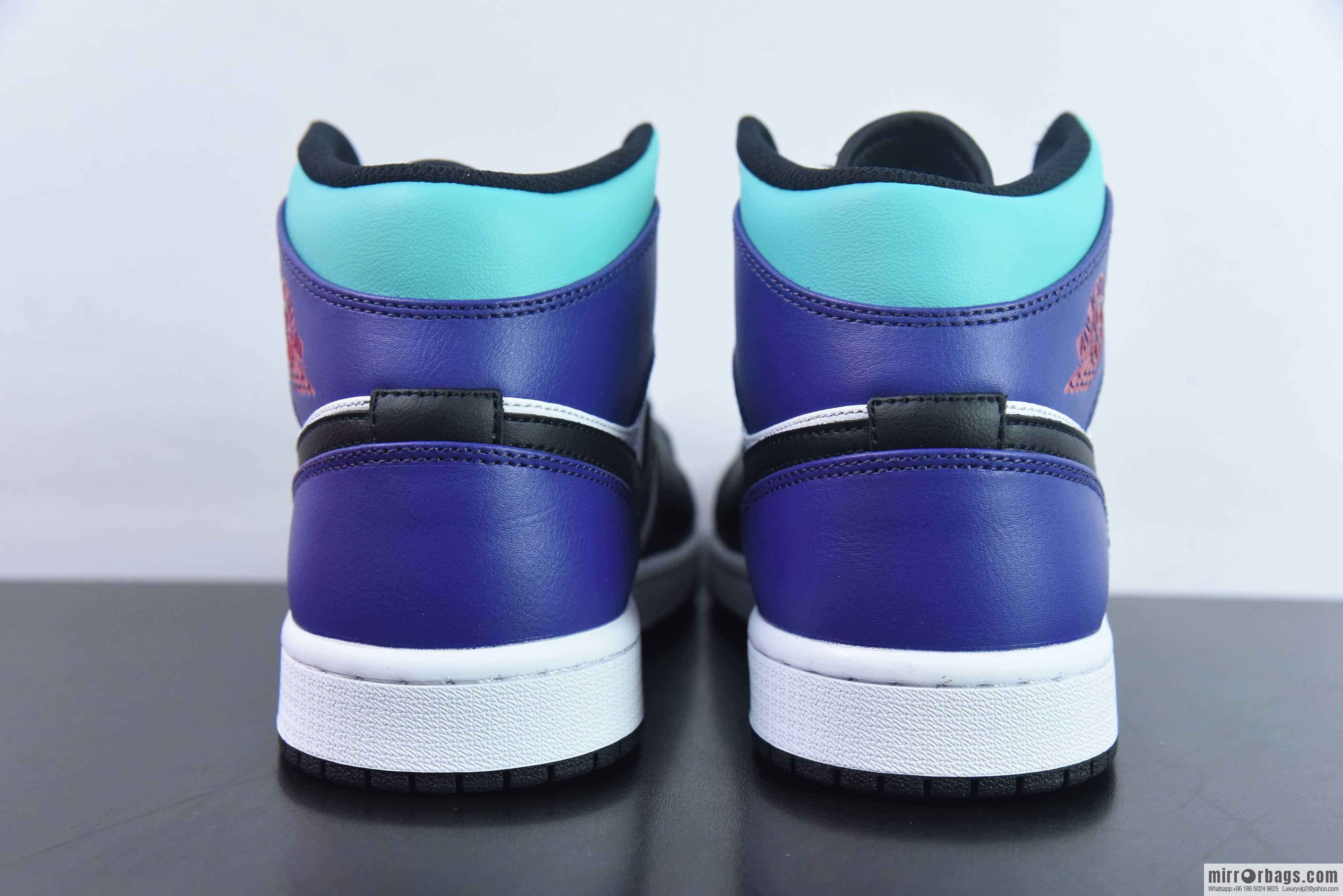 Nike Air Jordan 1 Mid Qiao 1 middle help sports basketball shoes DQ8426-154