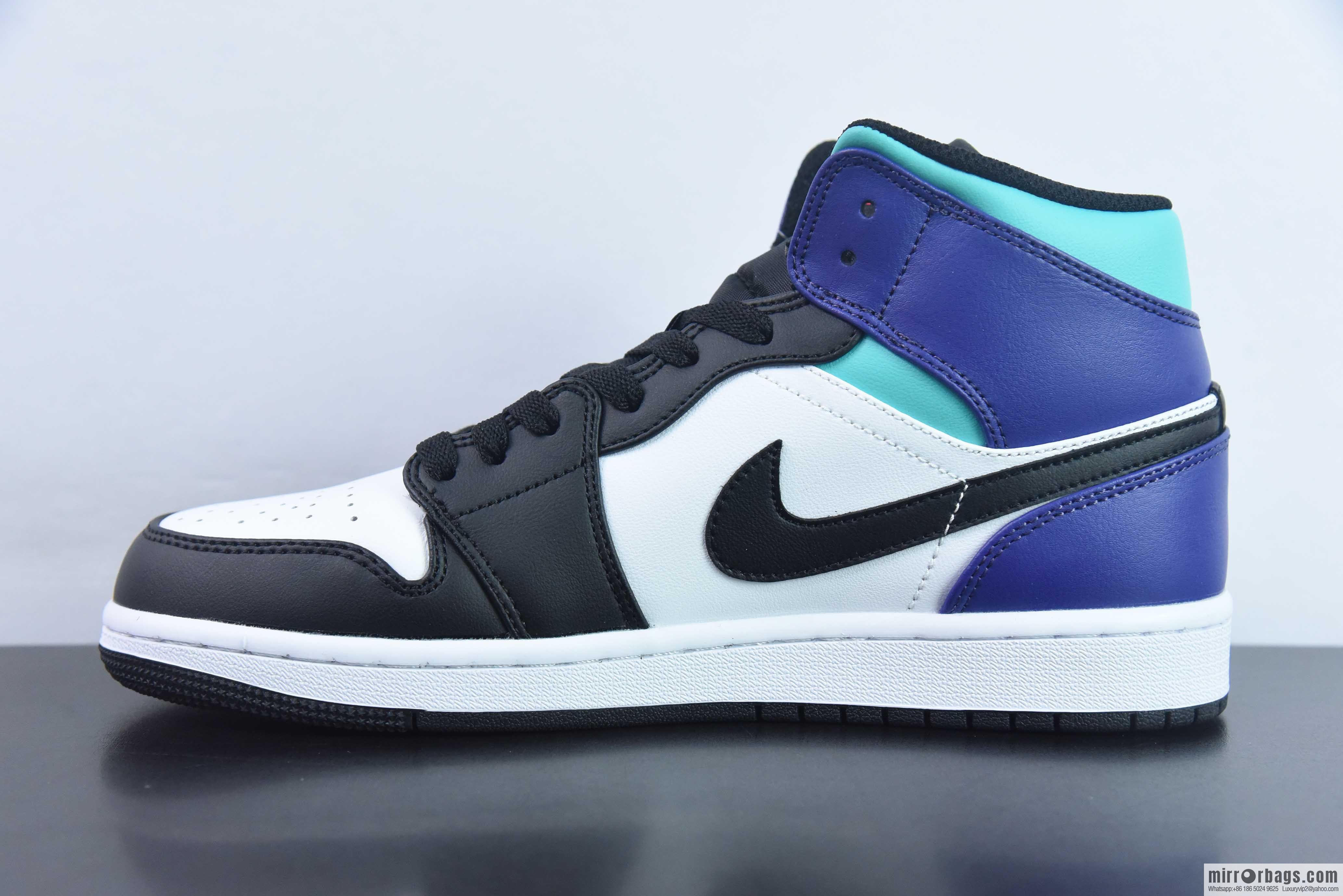 Nike Air Jordan 1 Mid Qiao 1 middle help sports basketball shoes DQ8426-154