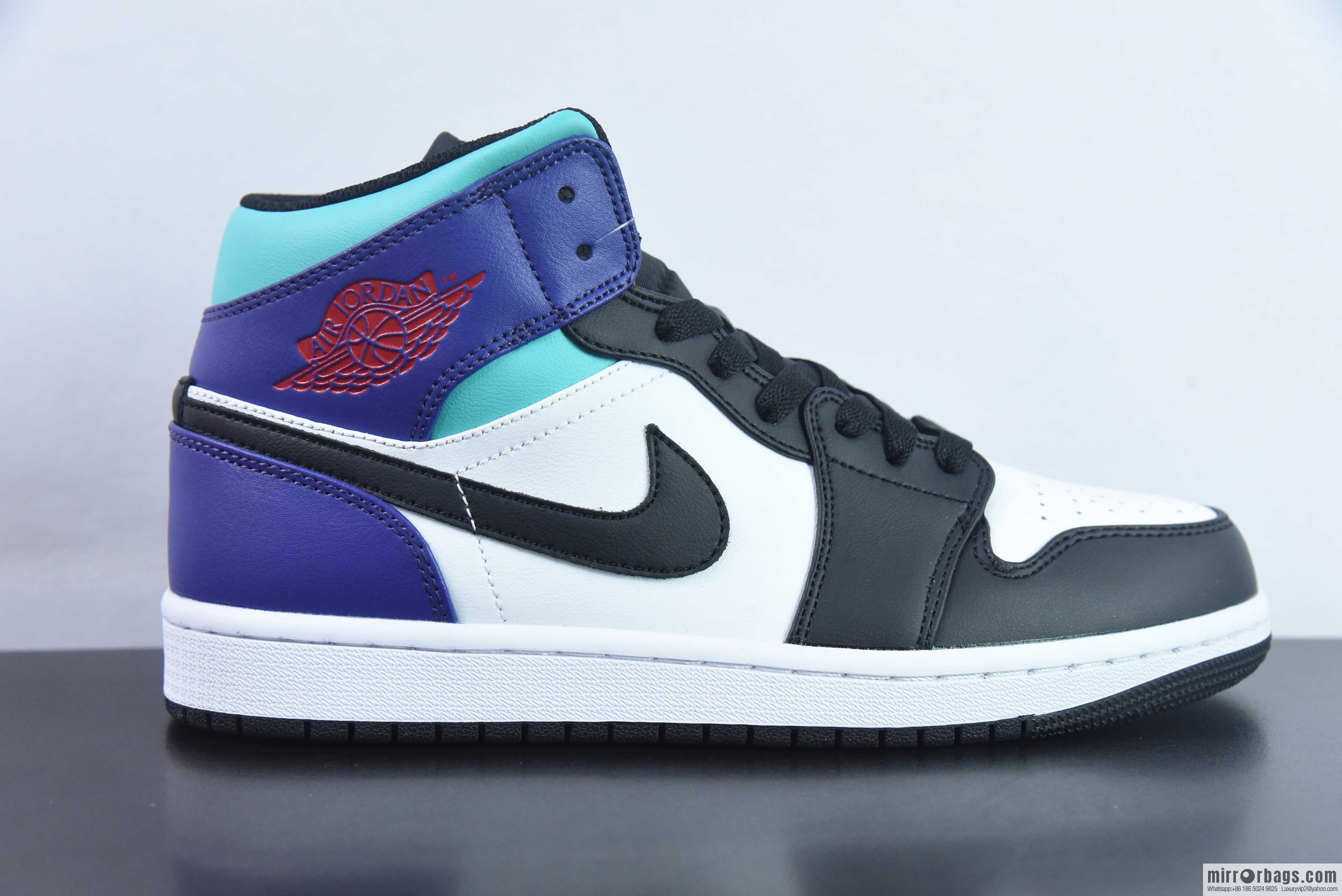Nike Air Jordan 1 Mid Qiao 1 middle help sports basketball shoes DQ8426-154