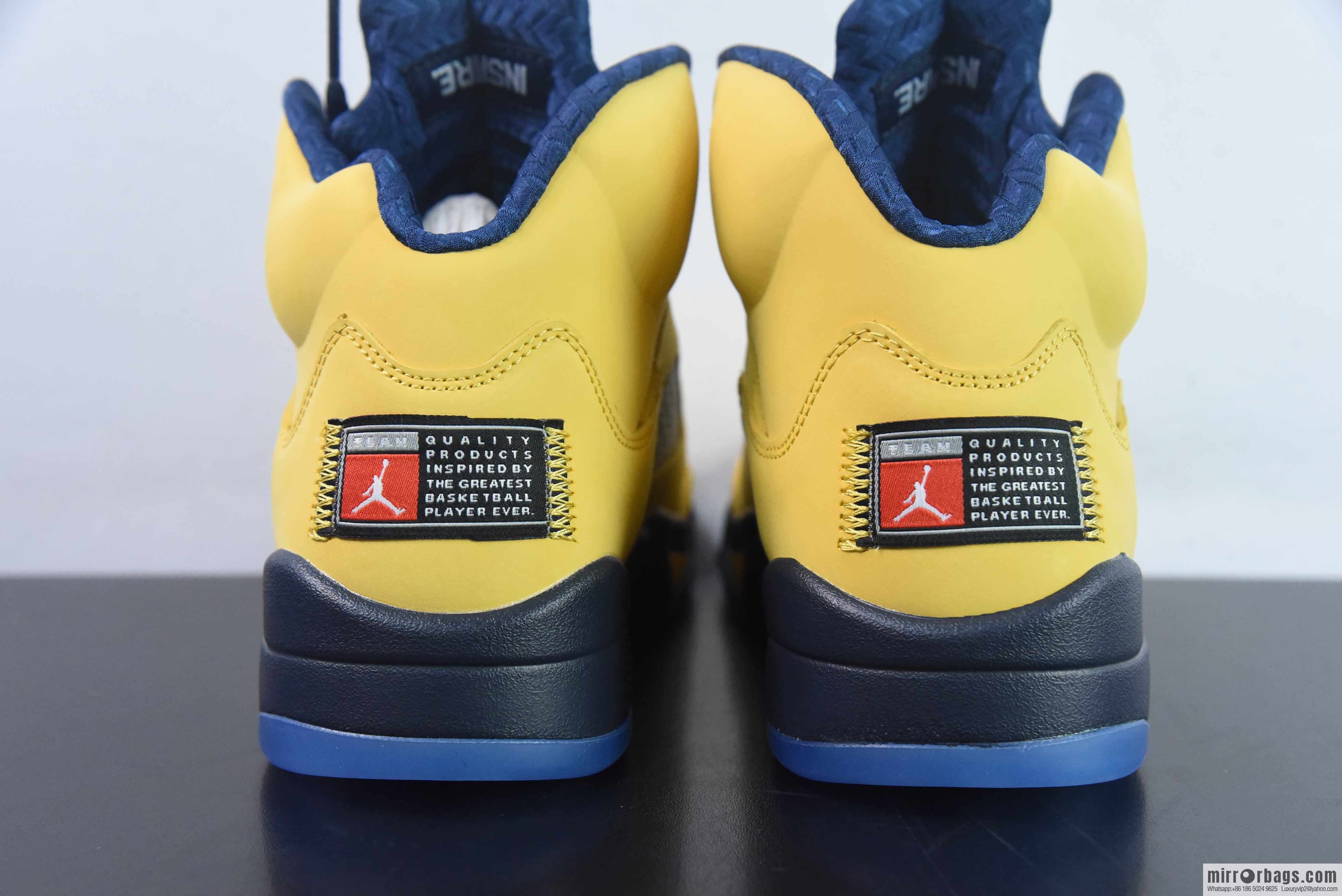 Air Jordan 5 Retro Michigan Sneakers, Part Number: CQ9541 704