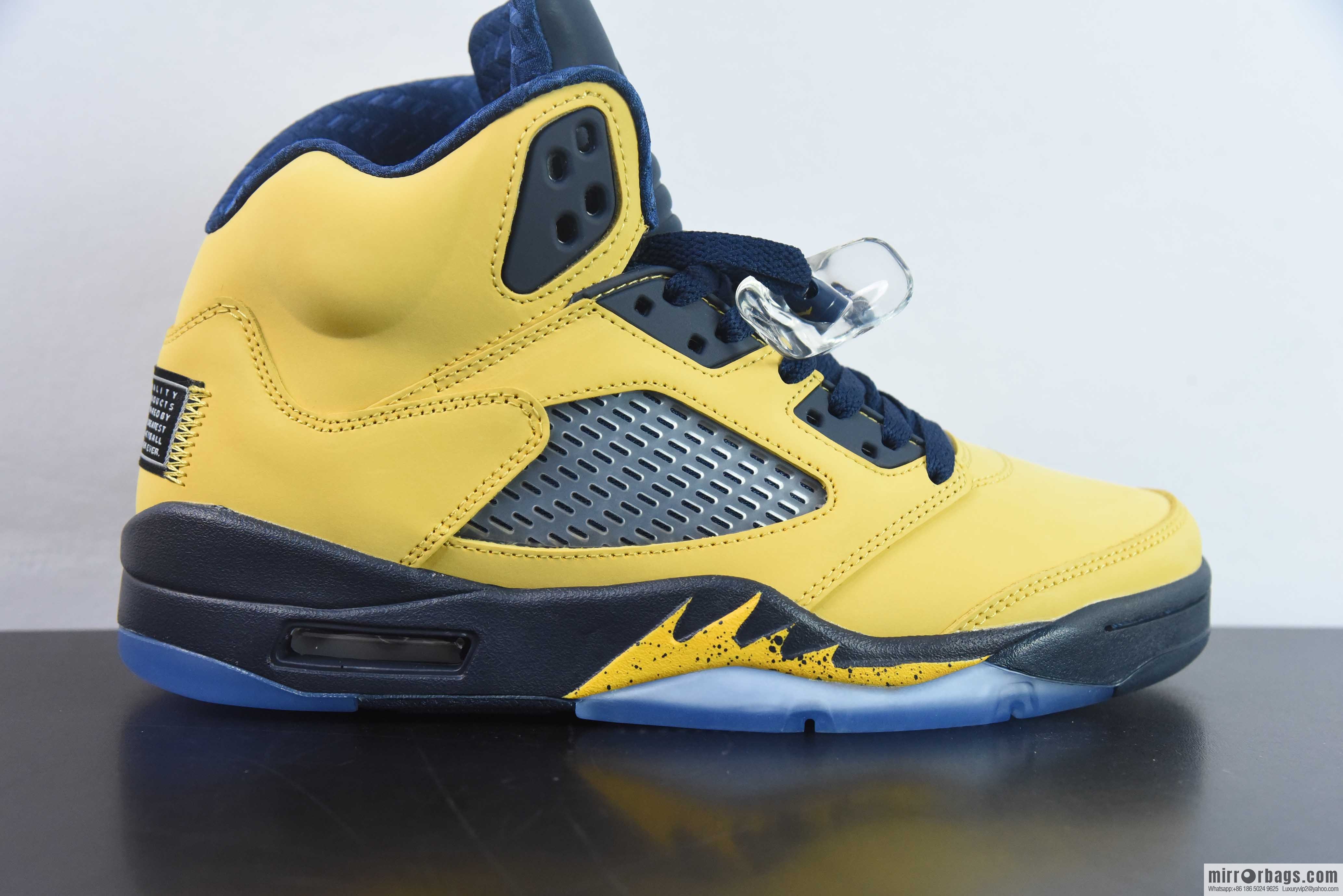 Air Jordan 5 Retro Michigan Sneakers, Part Number: CQ9541 704