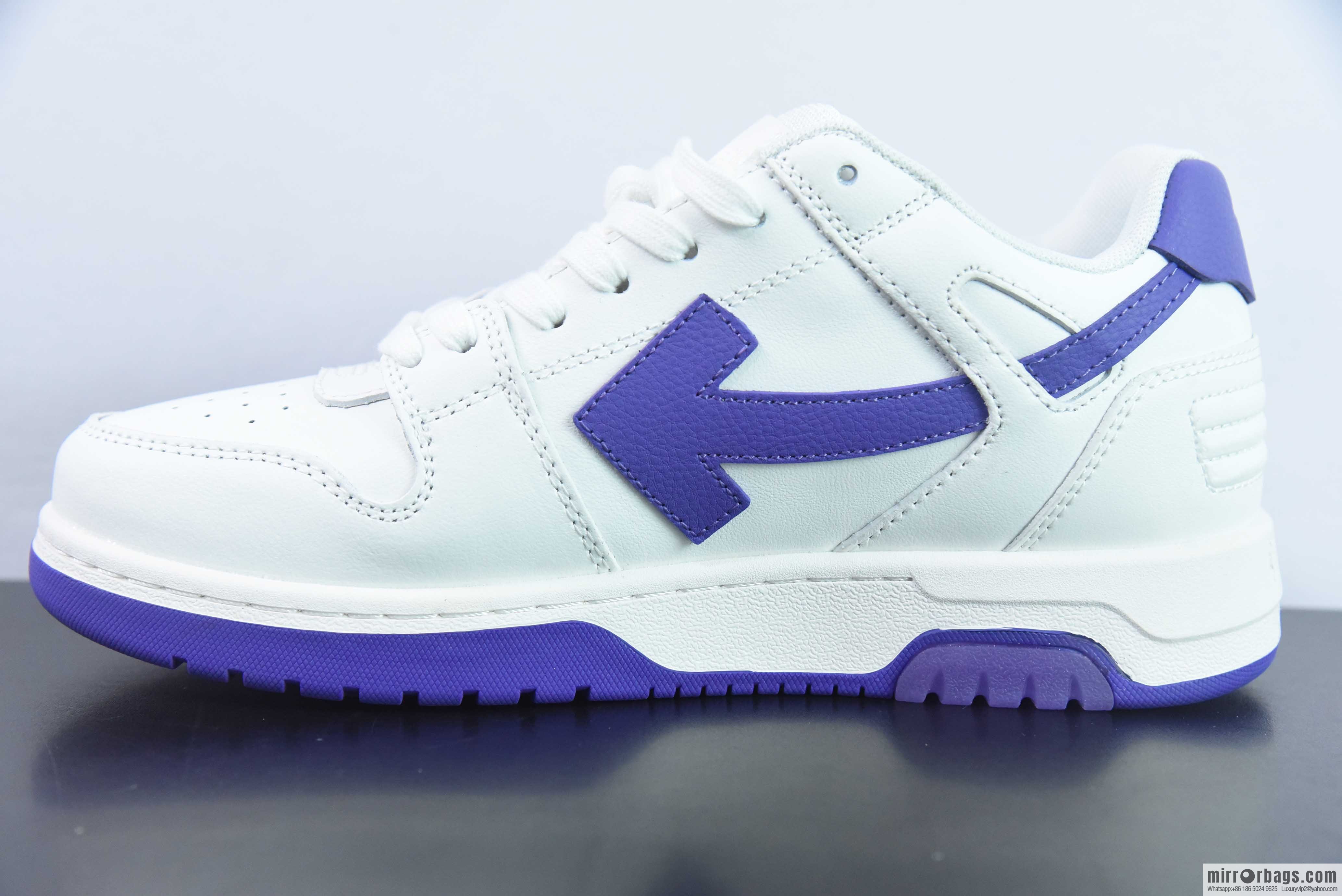 OFF-WHITE Out Of Office series low-top retro versatile casual sports shoes