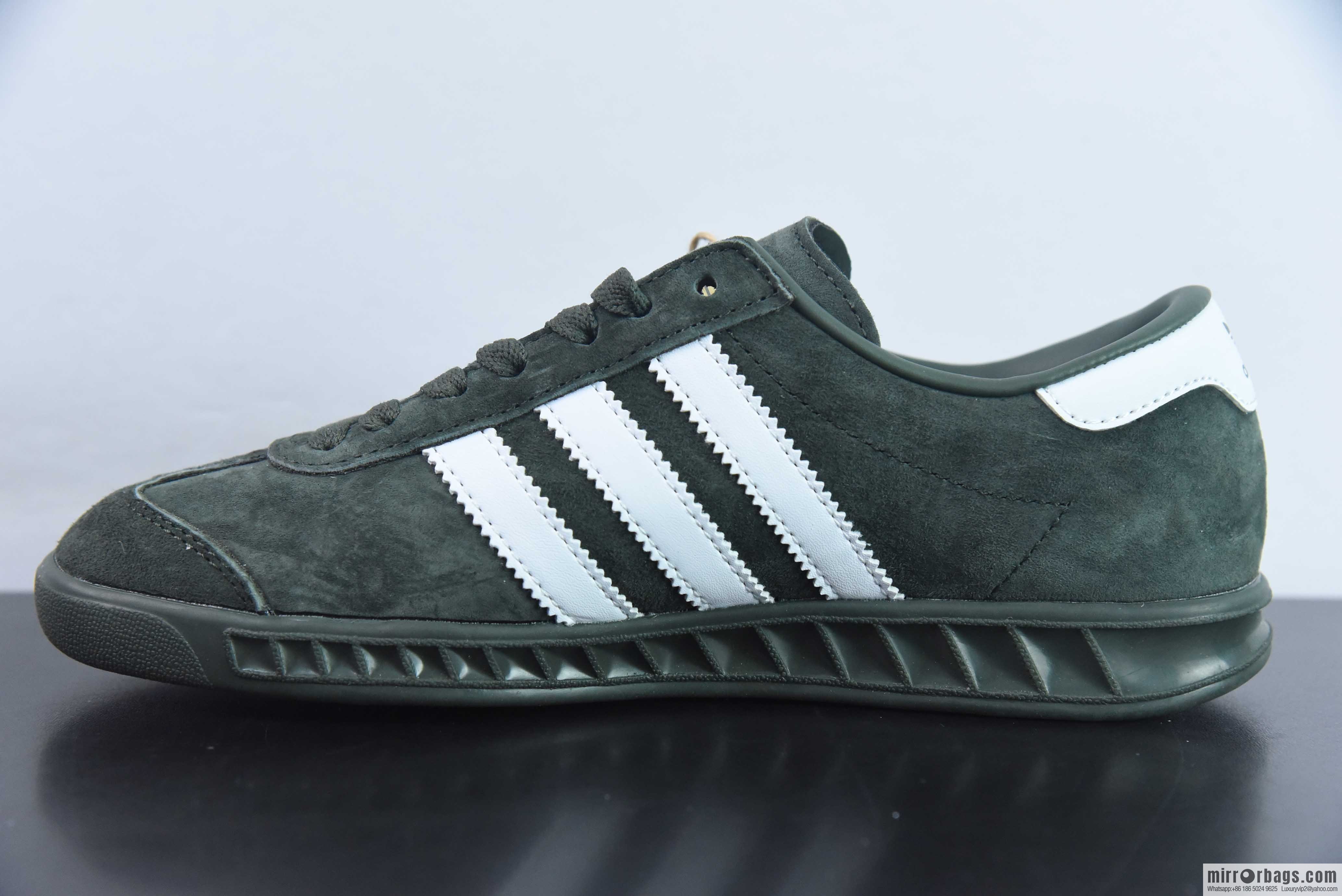 Adi AD Originals Hamburg City series low-top classic retro German training style casual sports shoes, item number: GW9641