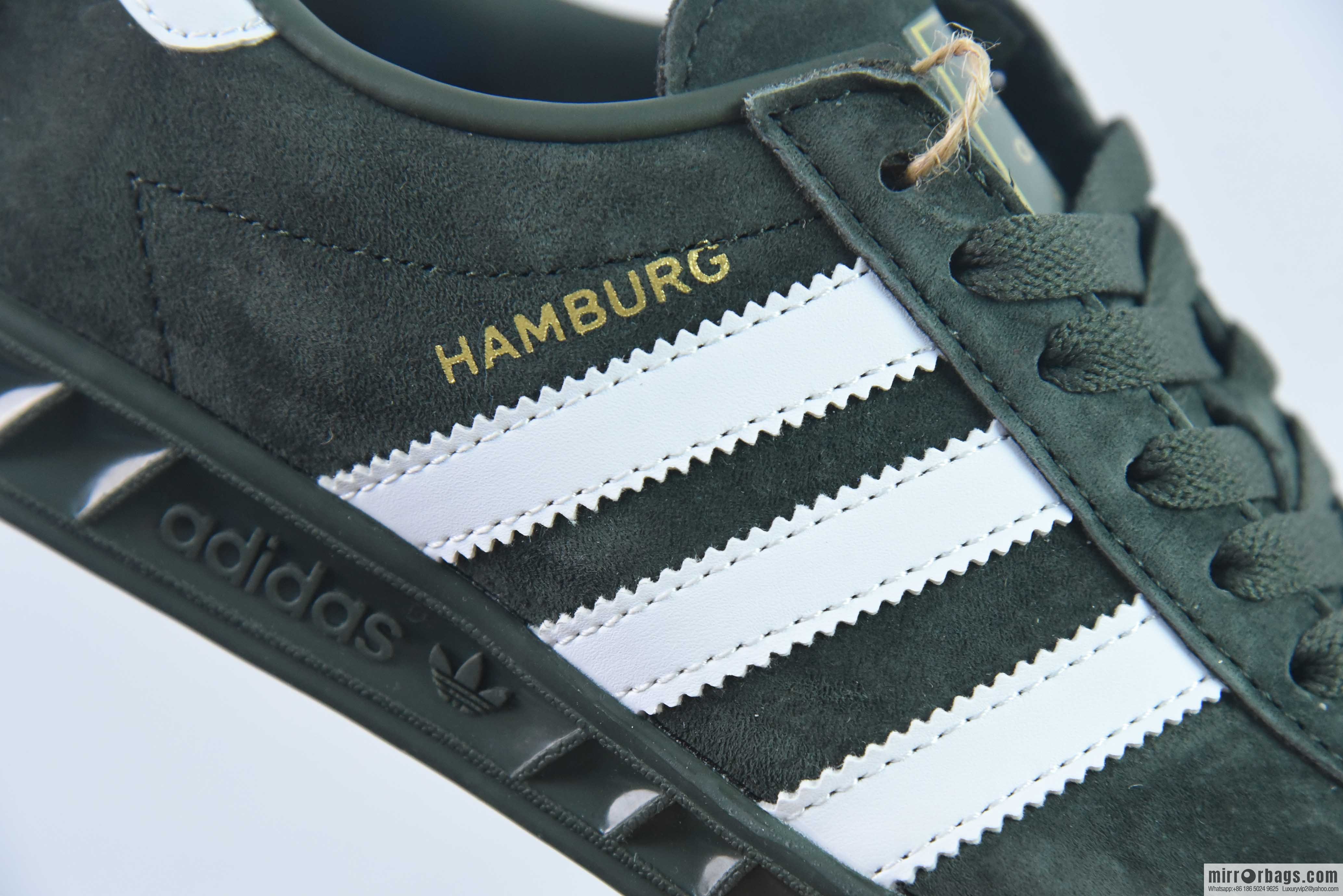Adi AD Originals Hamburg City series low-top classic retro German training style casual sports shoes, item number: GW9641