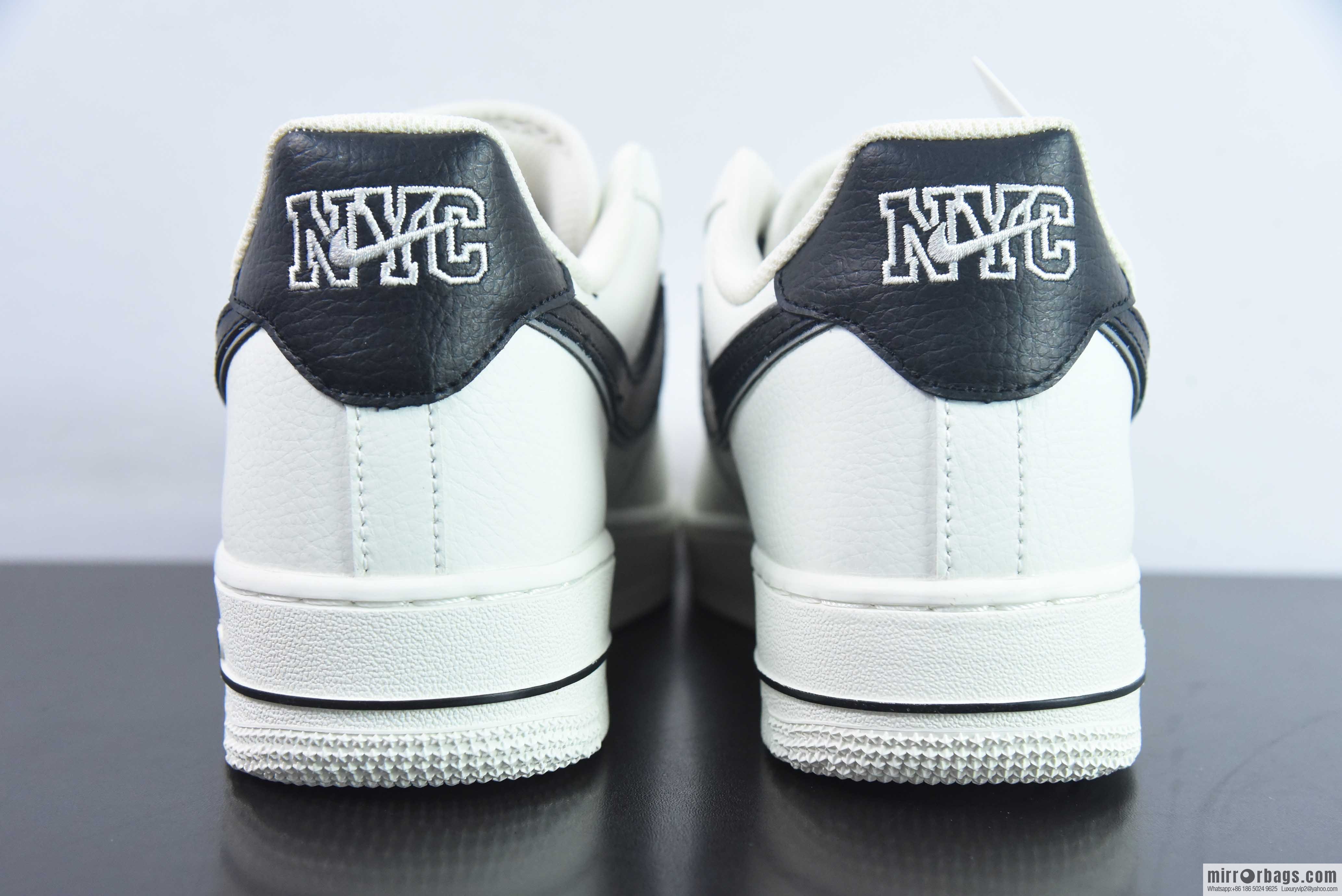 Air Force 1 Low NYC beige black, Air Force 1 low-top recreational sports shoes, item number: NY9668-235