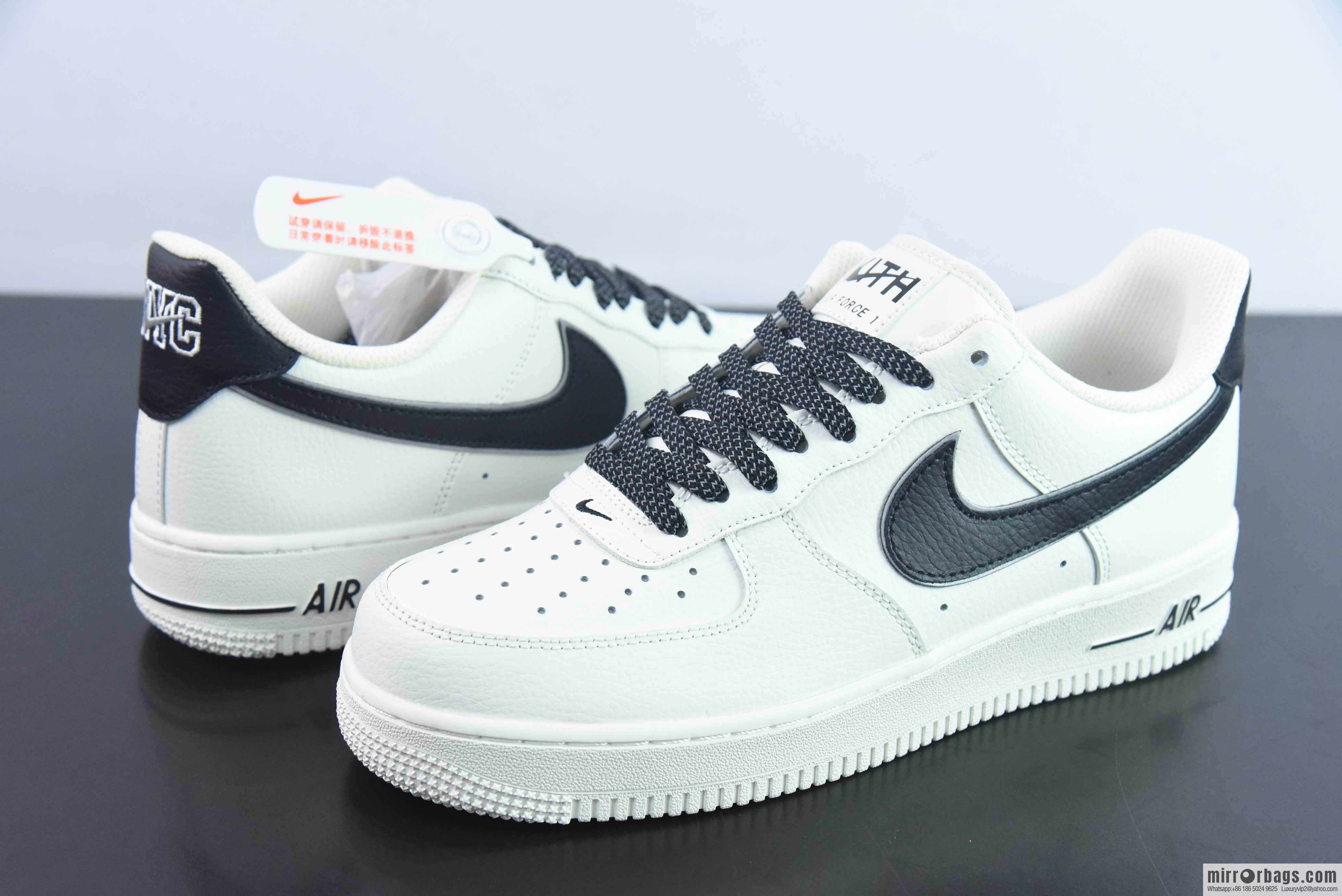 Air Force 1 Low NYC beige black, Air Force 1 low-top recreational sports shoes, item number: NY9668-235