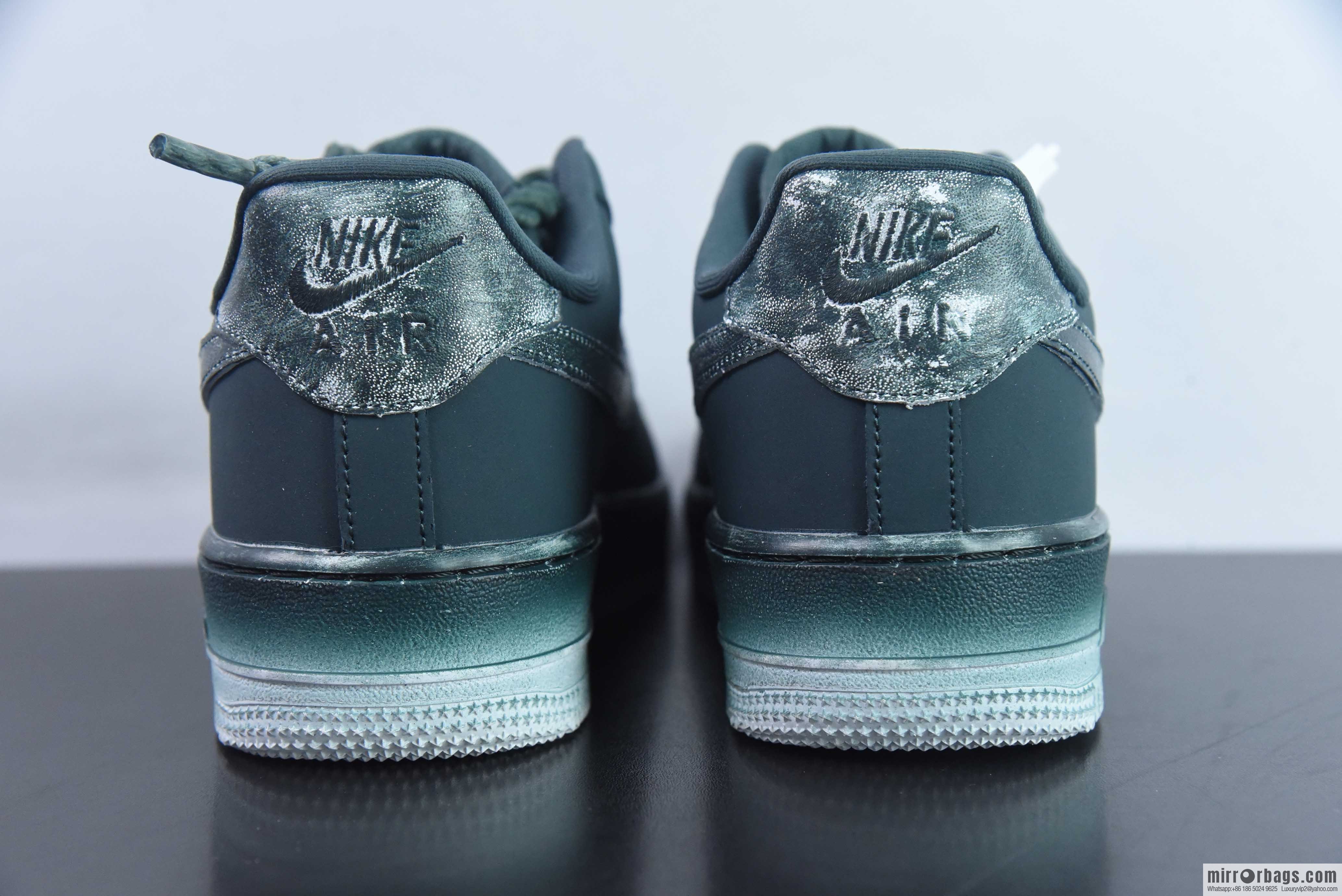 Nike Air Force 1 AF1/low top, black, thick shoelaces, old, item number: 315122-222