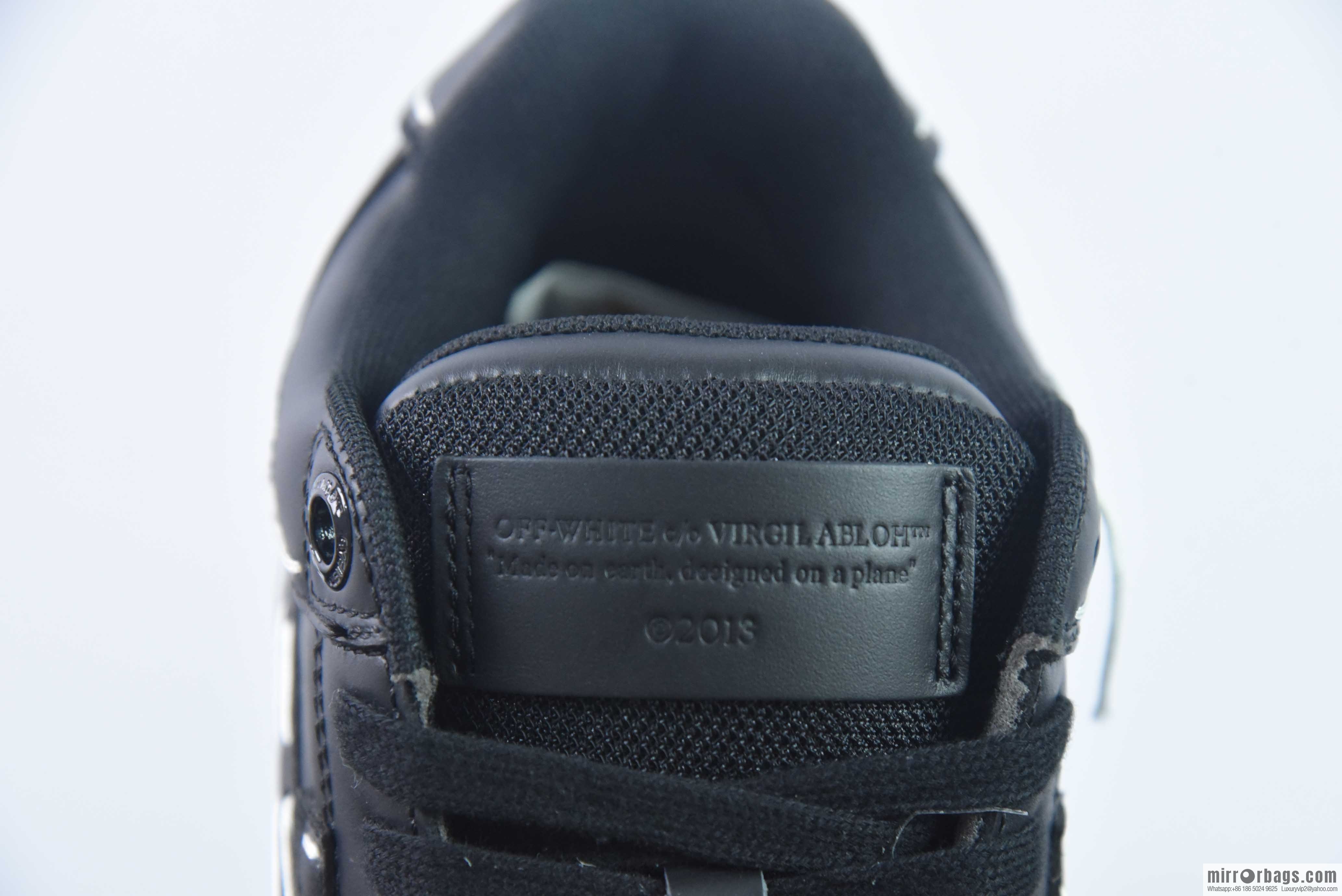 OFF-WHITE Out Of Office series low-top retro versatile casual sports shoes
