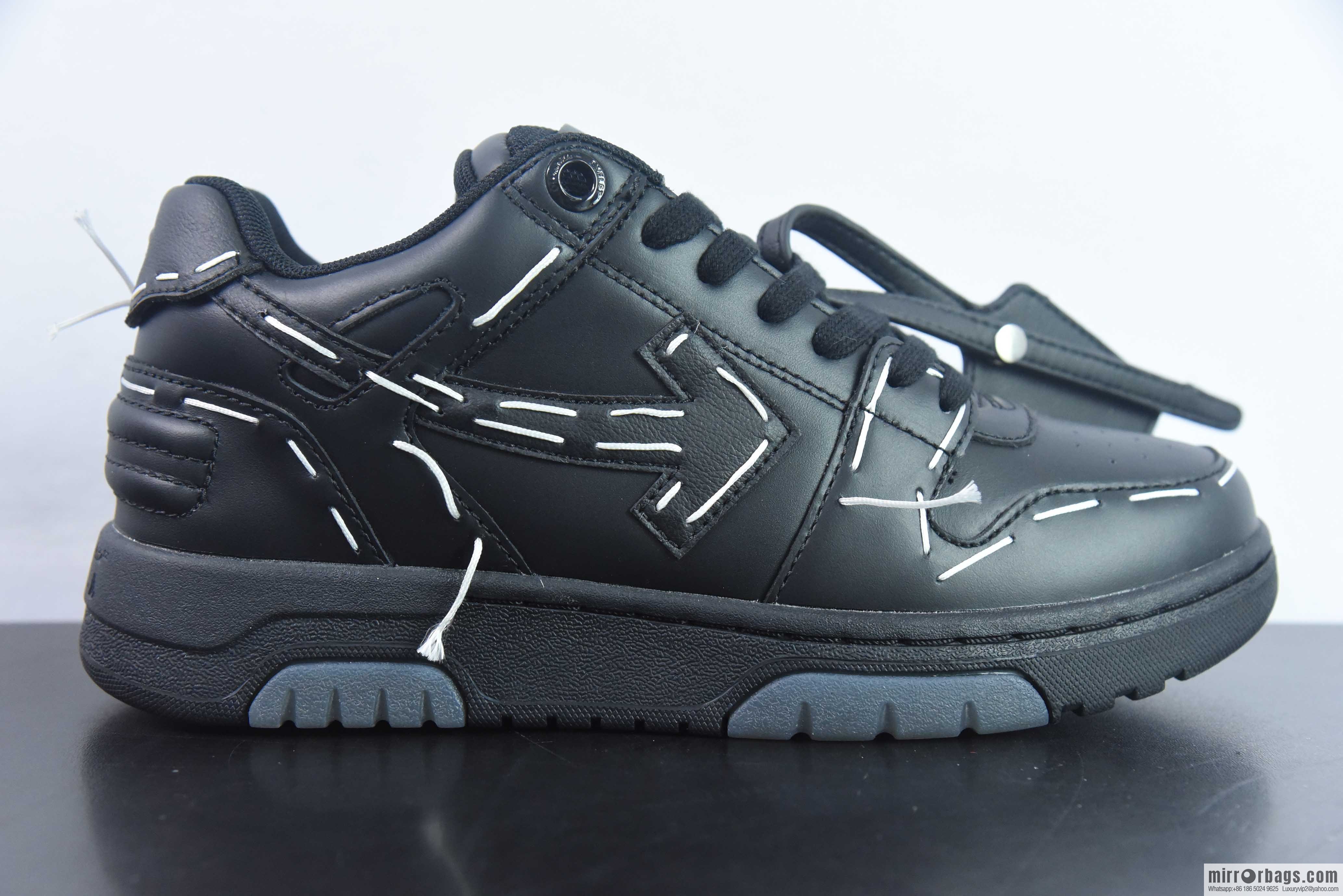 OFF-WHITE Out Of Office series low-top retro versatile casual sports shoes