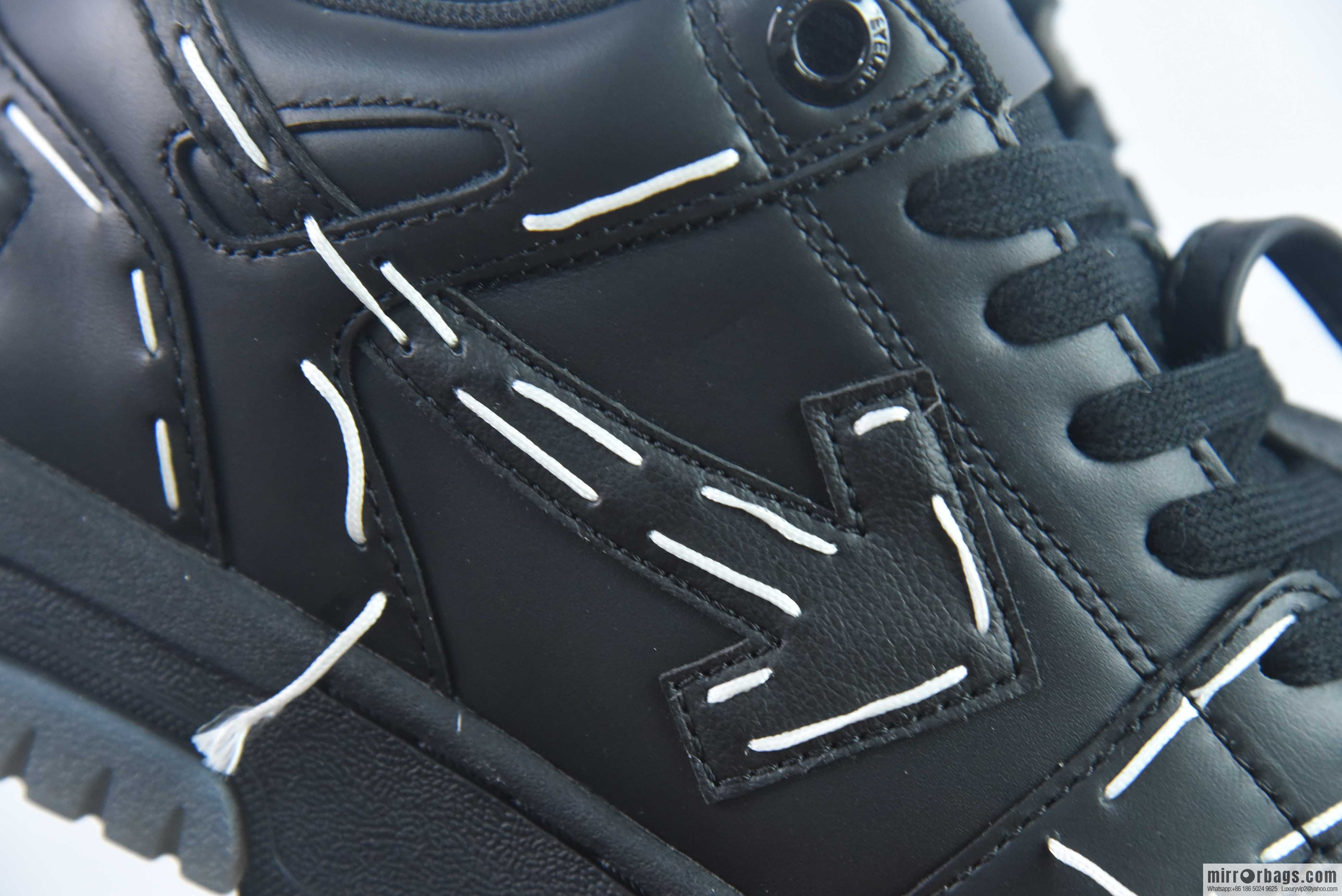 OFF-WHITE Out Of Office series low-top retro versatile casual sports shoes