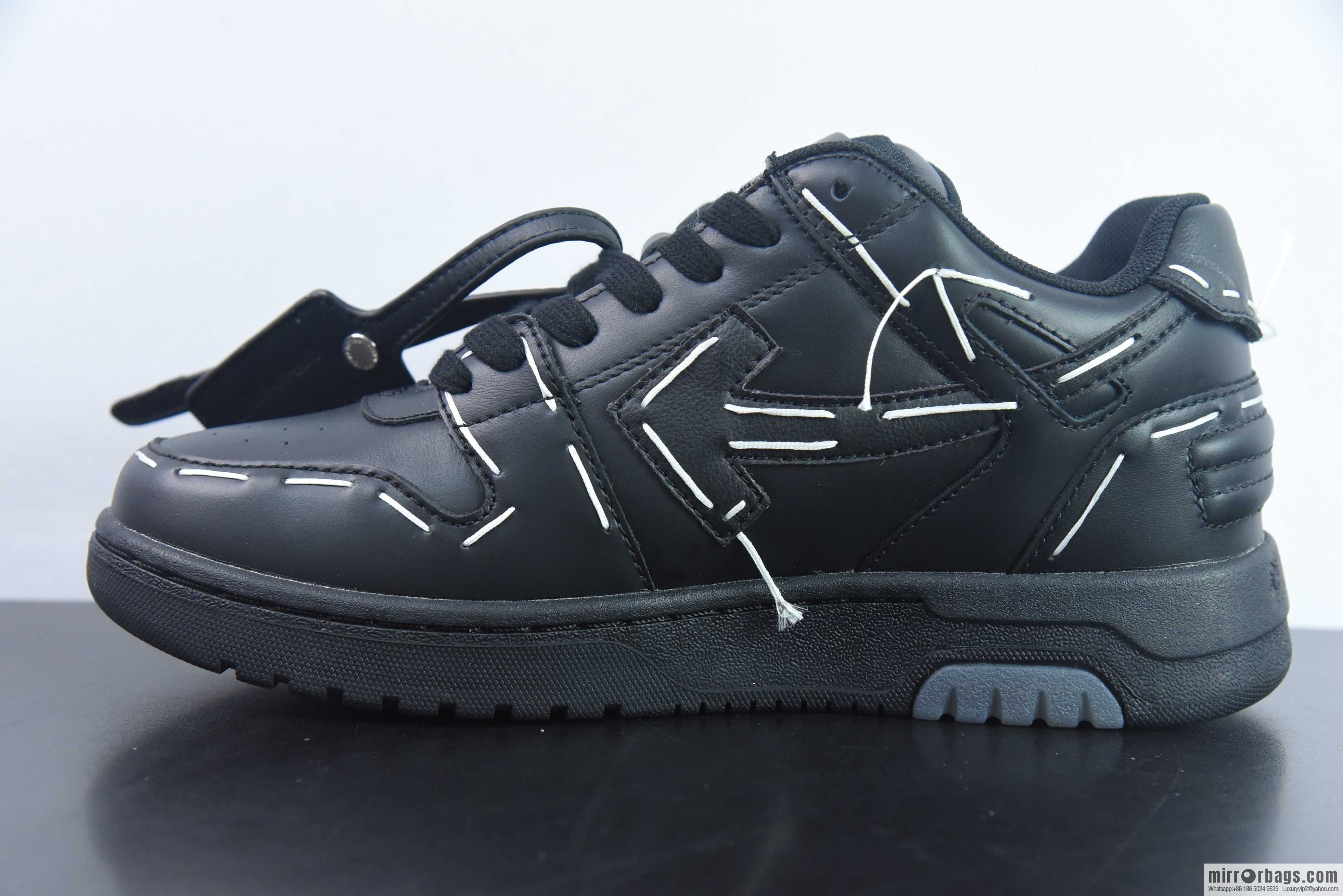 OFF-WHITE Out Of Office series low-top retro versatile casual sports shoes