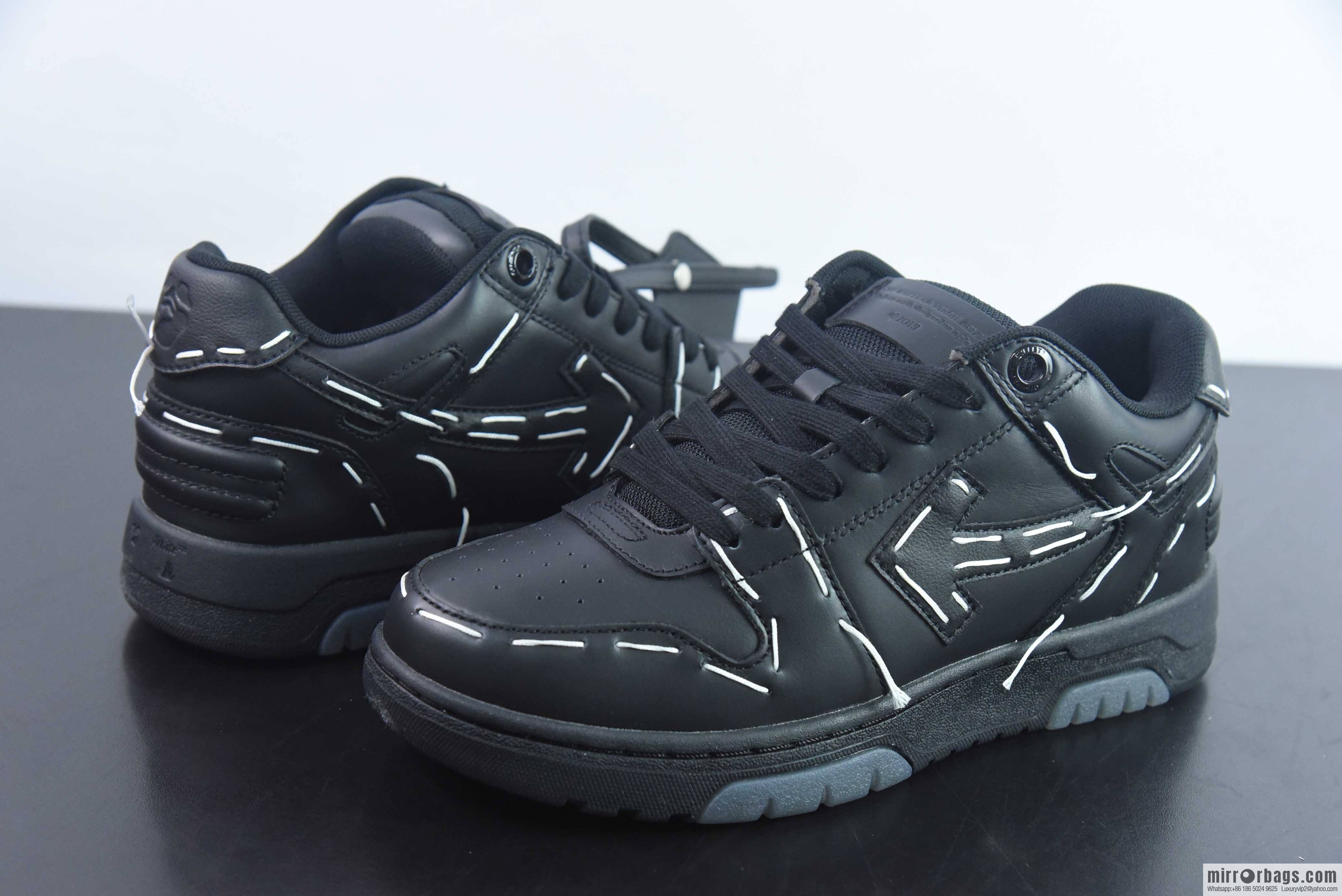 OFF-WHITE Out Of Office series low-top retro versatile casual sports shoes