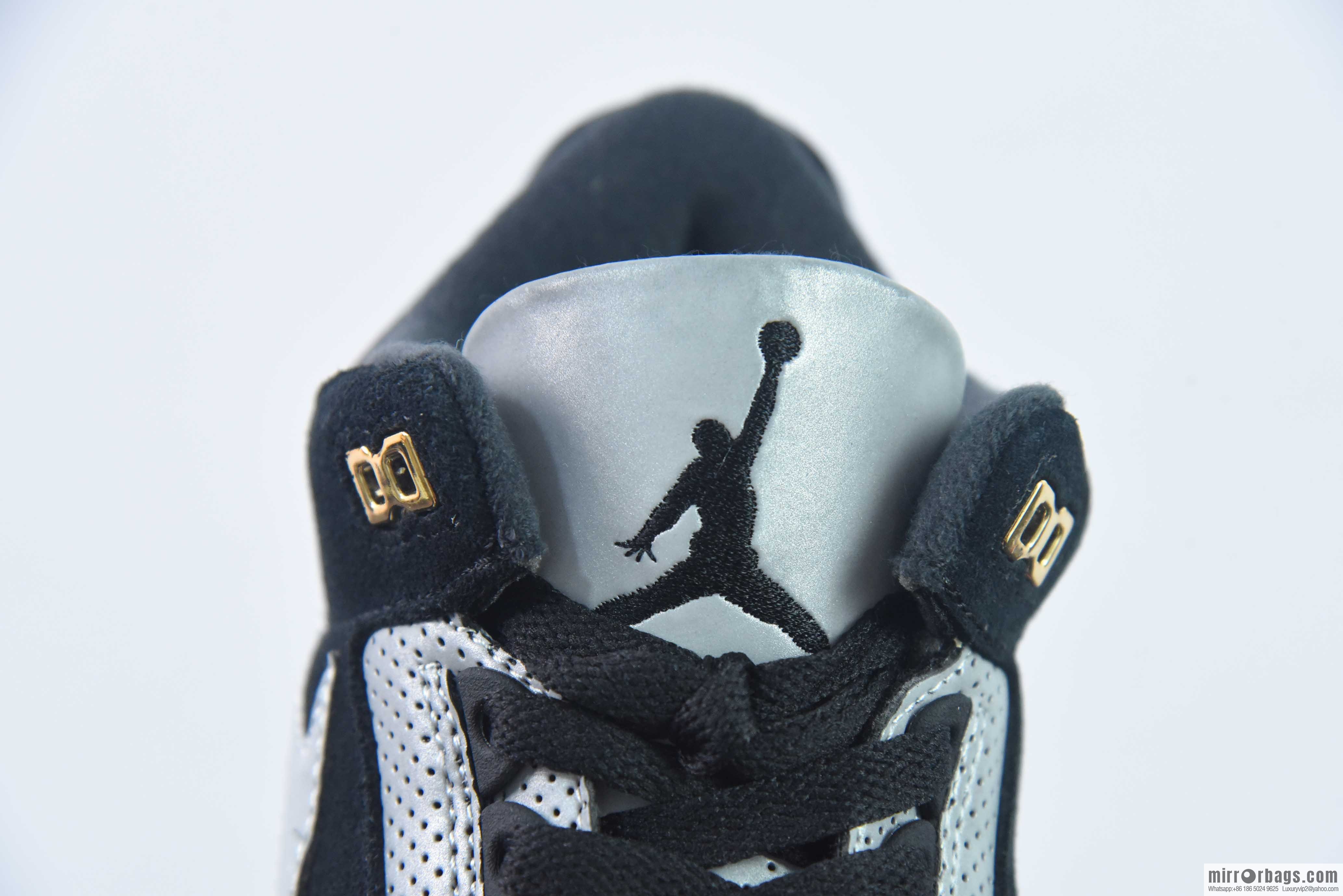 Air Jordan 3 Retro Tinker AJ3 black and gray sports shoes color scheme item number: CK4348-007