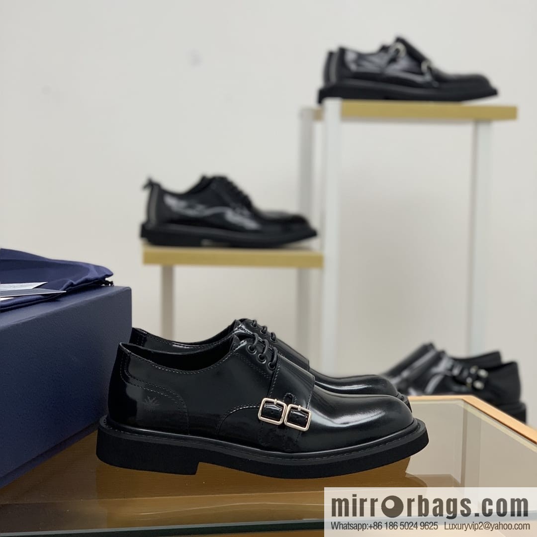 Dior selected leather Munk shoes for men