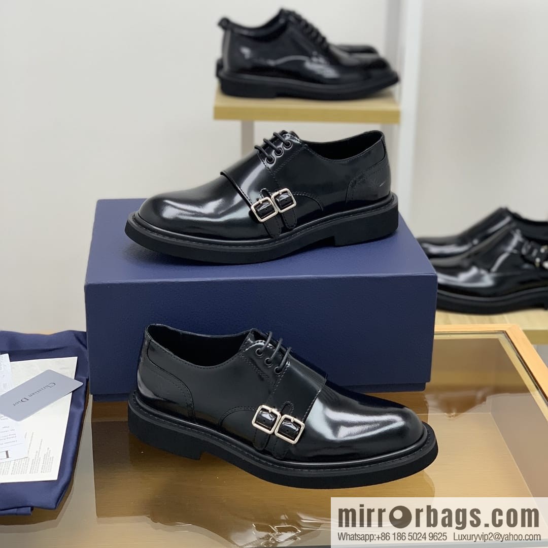 Dior selected leather Munk shoes for men