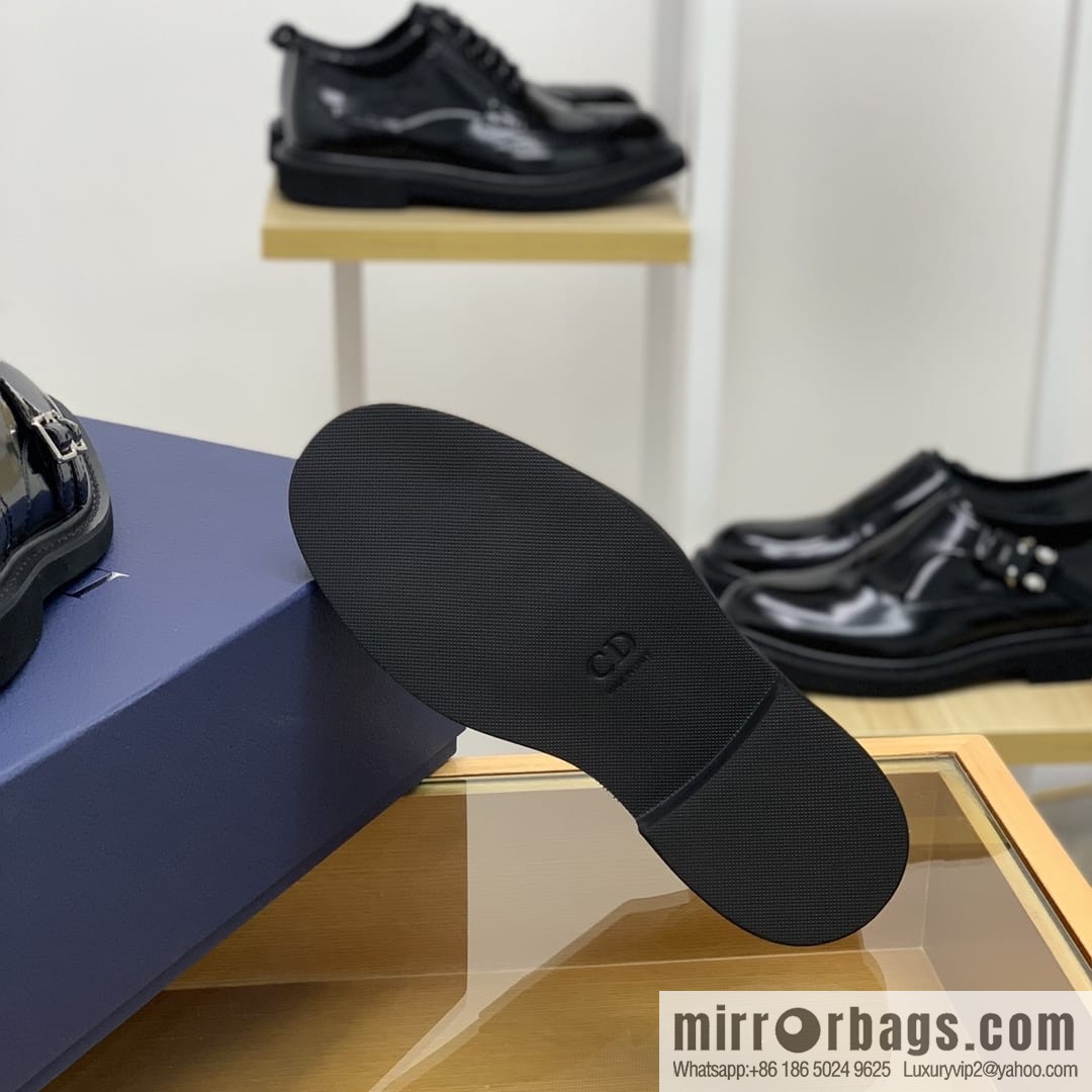 Dior selected leather Munk shoes for men