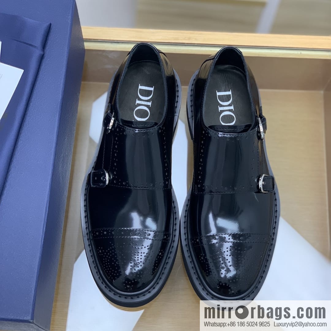 Dior selected leather Munk shoes for men