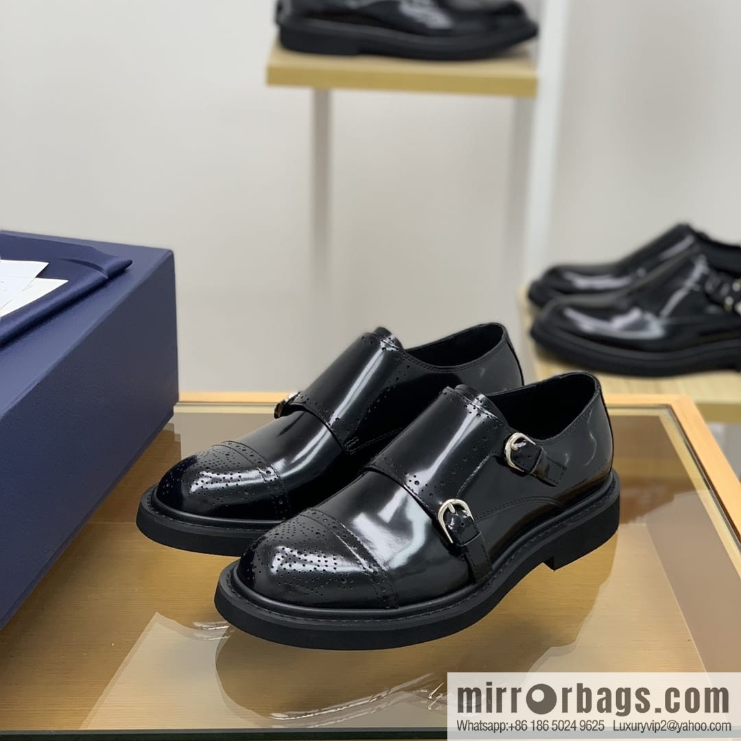 Dior selected leather Munk shoes for men