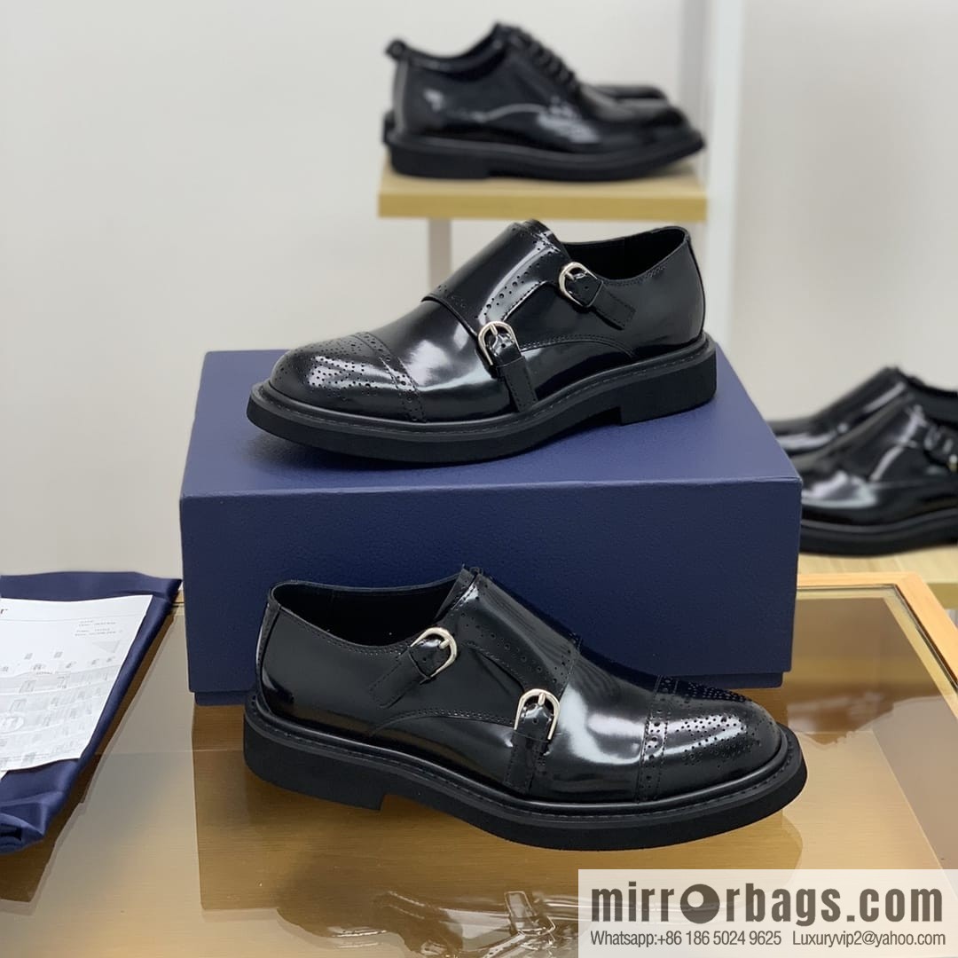Dior selected leather Munk shoes for men