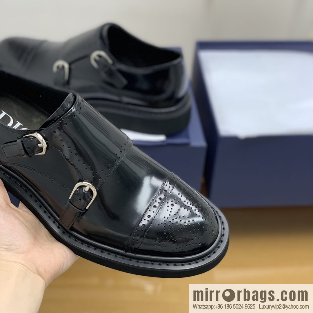 Dior selected leather Munk shoes for men