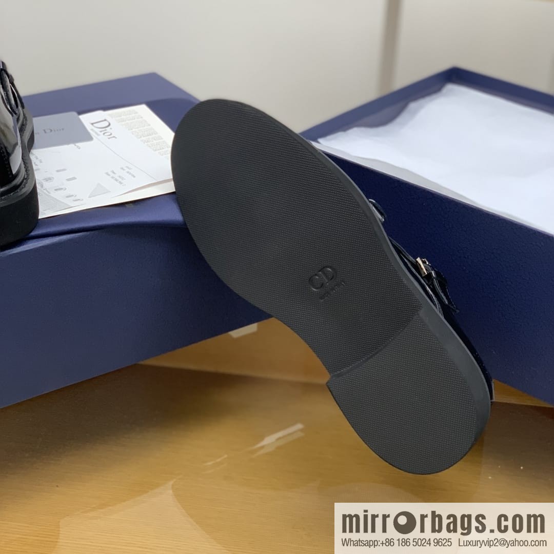 Dior selected leather Munk shoes for men