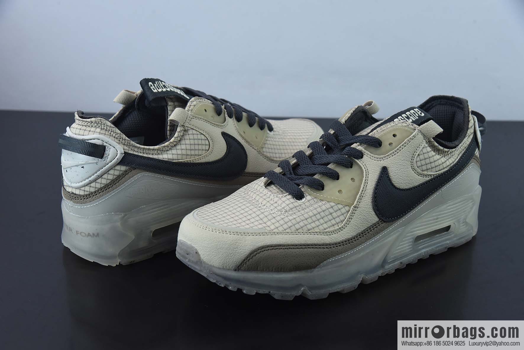 NK Air Max Terrascape 90 Mountain Terrain Collection Classic Vintage Versatile Casual Sports Air Unit Jogging Shoes, Item Number DH4677-200