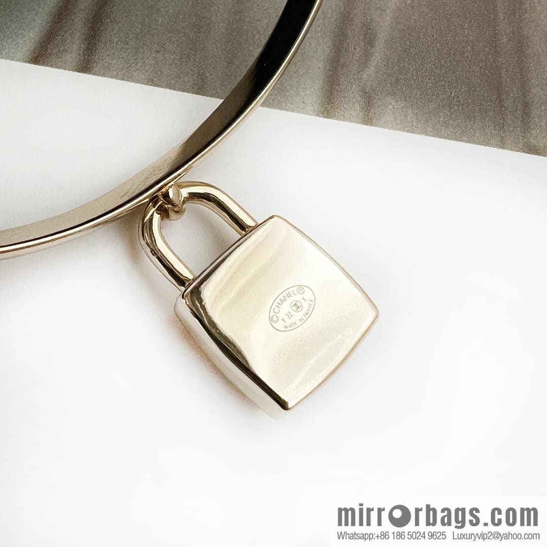 New ☑️ Chanel Double C Lock Opening Bracelet