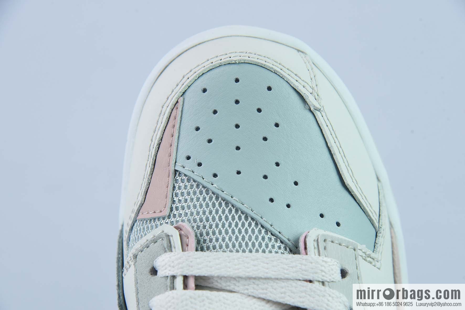 NK Dunk Scrap patchwork monster, white and green pink low-top casual board shoes, item number; DM0802-001