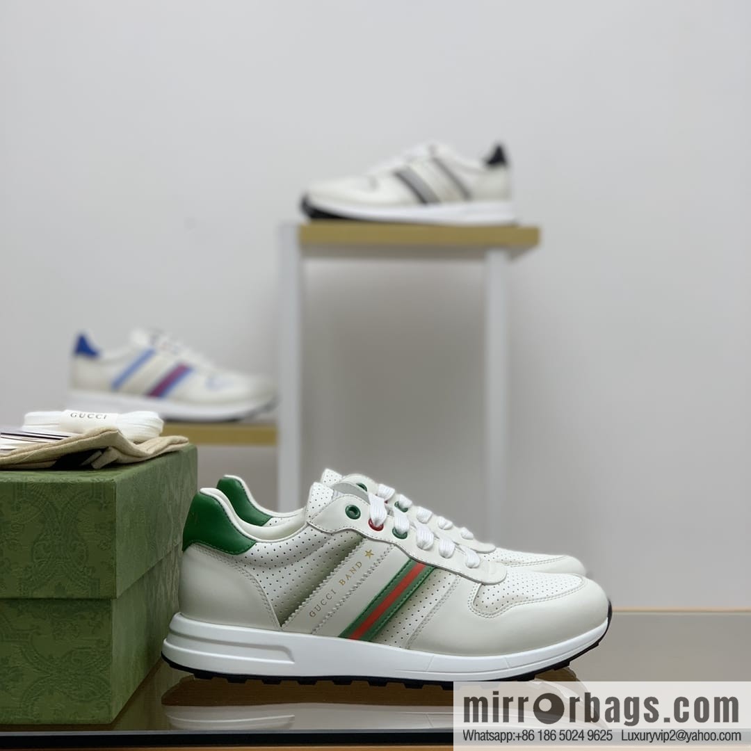 Gucci Gucci rubber outsole non-slip men's sports running shoes