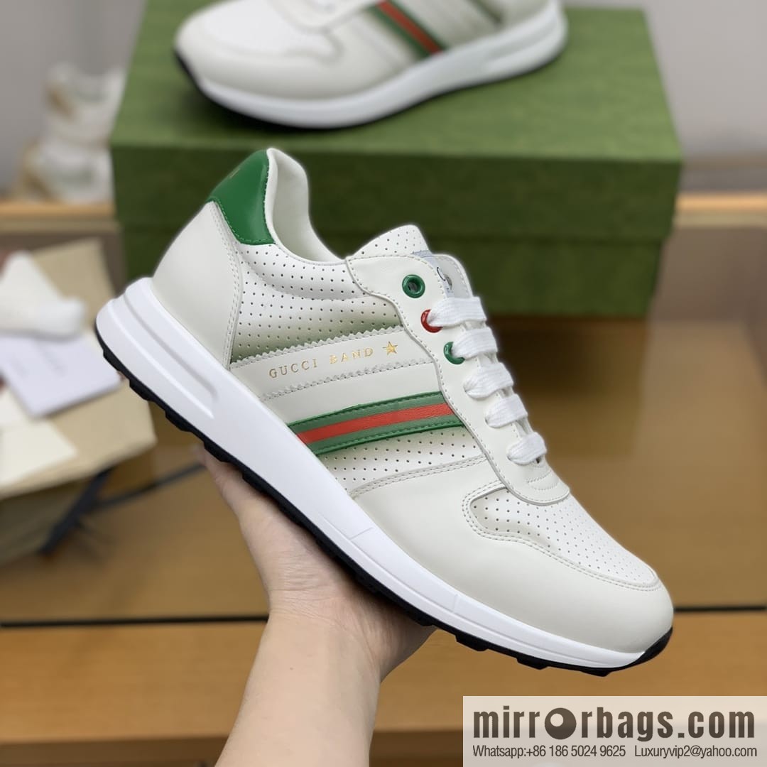 Gucci Gucci rubber outsole non-slip men's sports running shoes