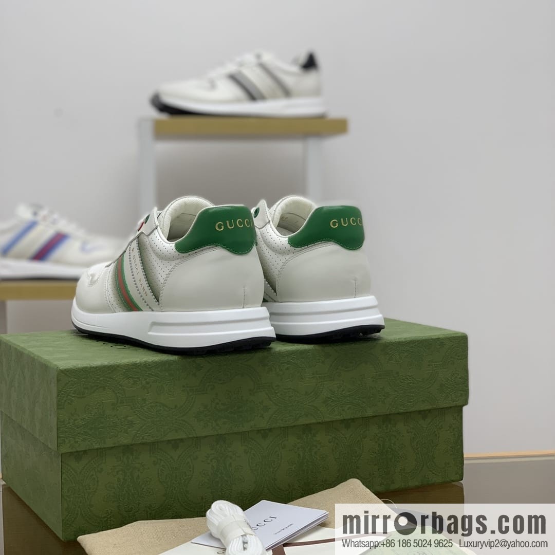 Gucci Gucci rubber outsole non-slip men's sports running shoes