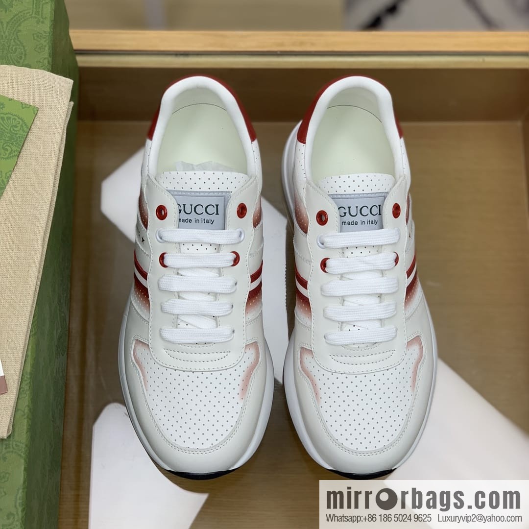 Gucci Gucci rubber outsole non-slip men's sports running shoes