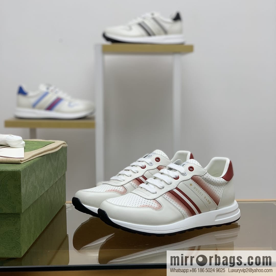Gucci Gucci rubber outsole non-slip men's sports running shoes