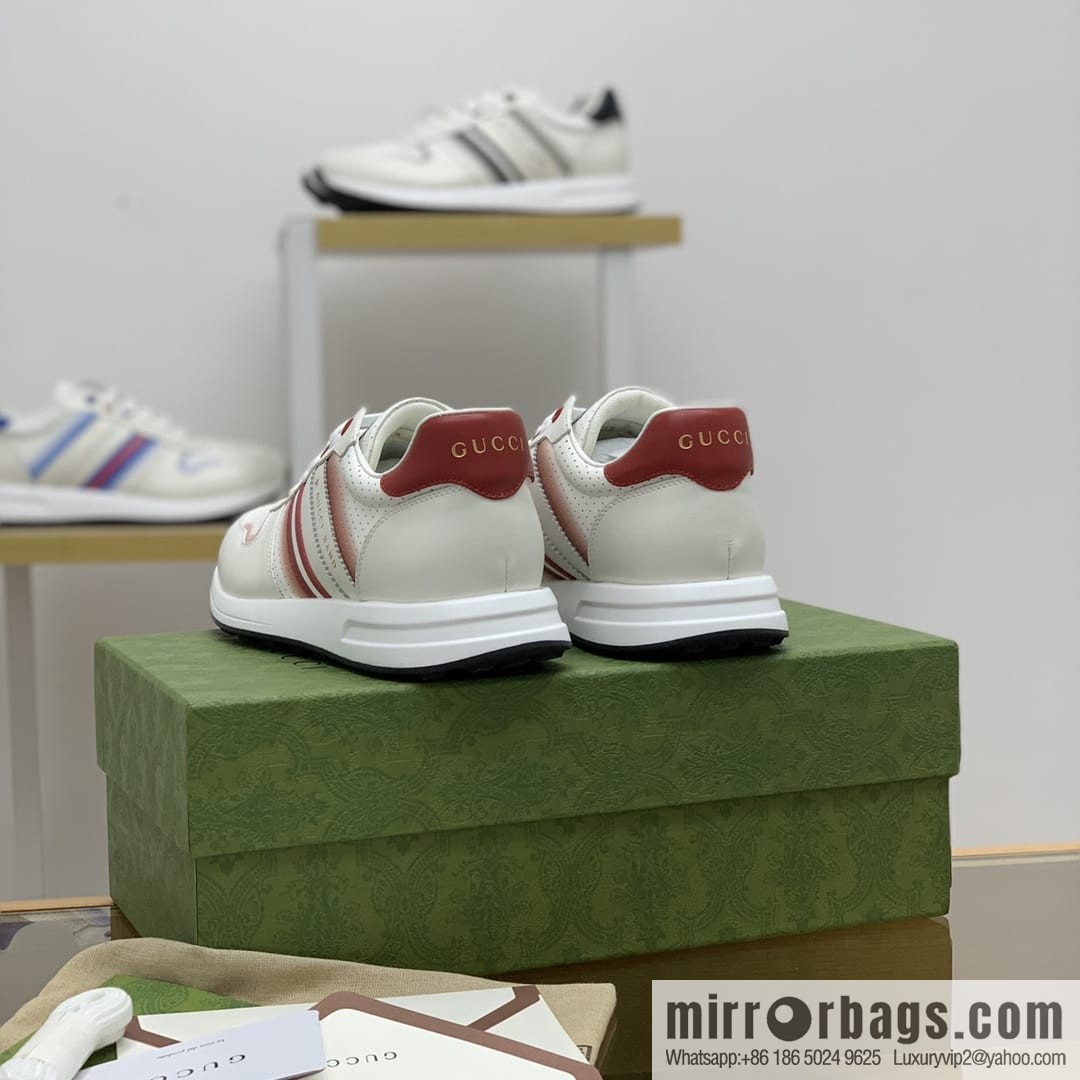 Gucci Gucci rubber outsole non-slip men's sports running shoes