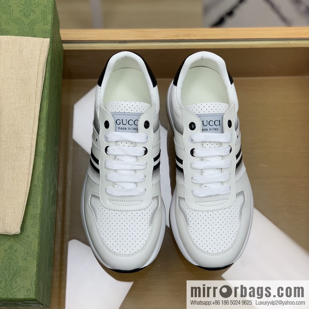 Gucci Gucci rubber outsole non-slip men's sports running shoes