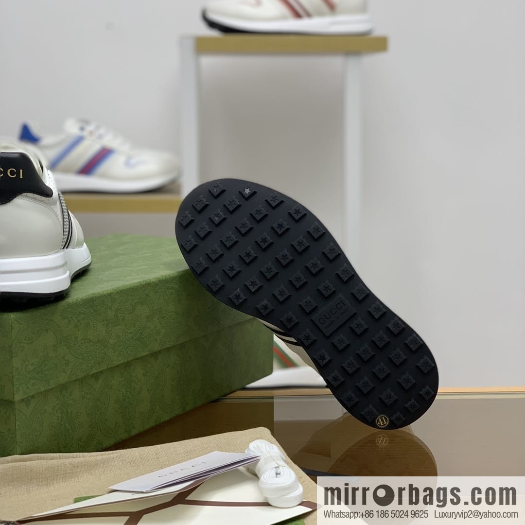 Gucci Gucci rubber outsole non-slip men's sports running shoes