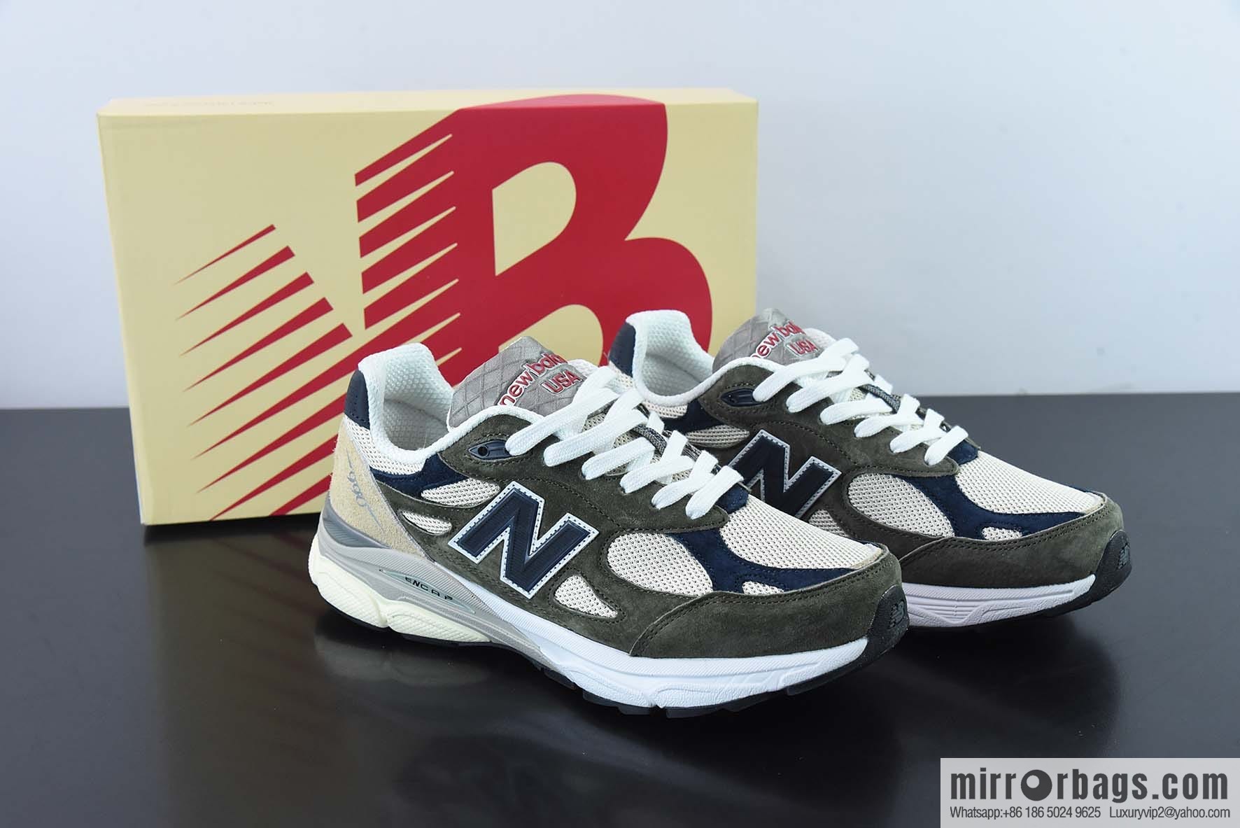 New Balance NB990 series, high-end American Vintage casual running shoes M990TO3