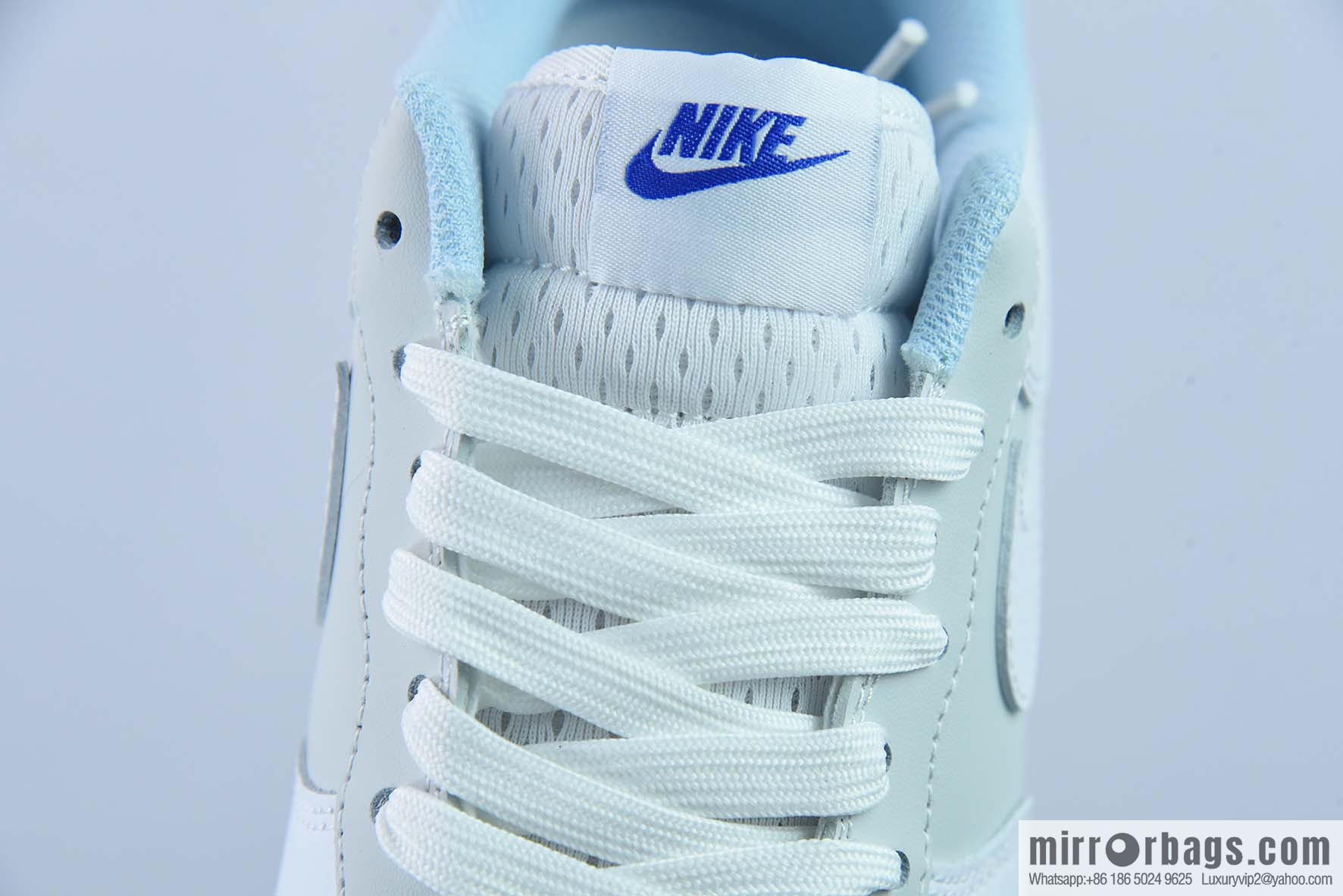 Nike Air Force 1 AF1 Air Force One/low-top, white gray blue, item number: FB1844-111