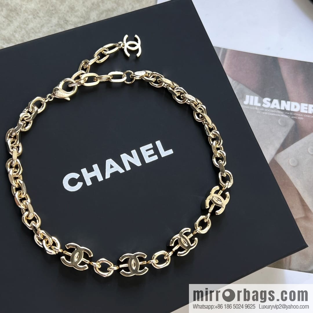 New ☑️ Chanel double c bracelet necklace