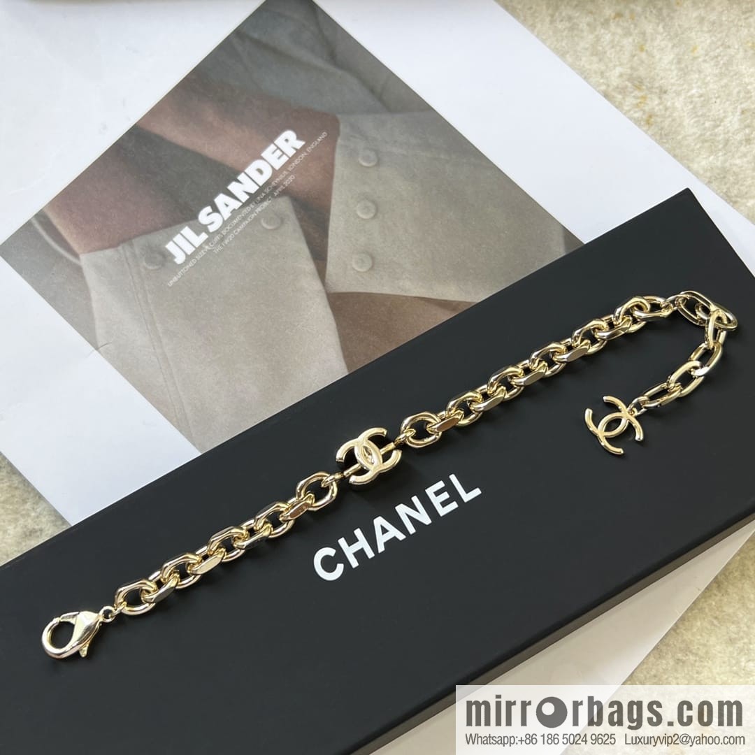 New ☑️ Chanel double c bracelet necklace