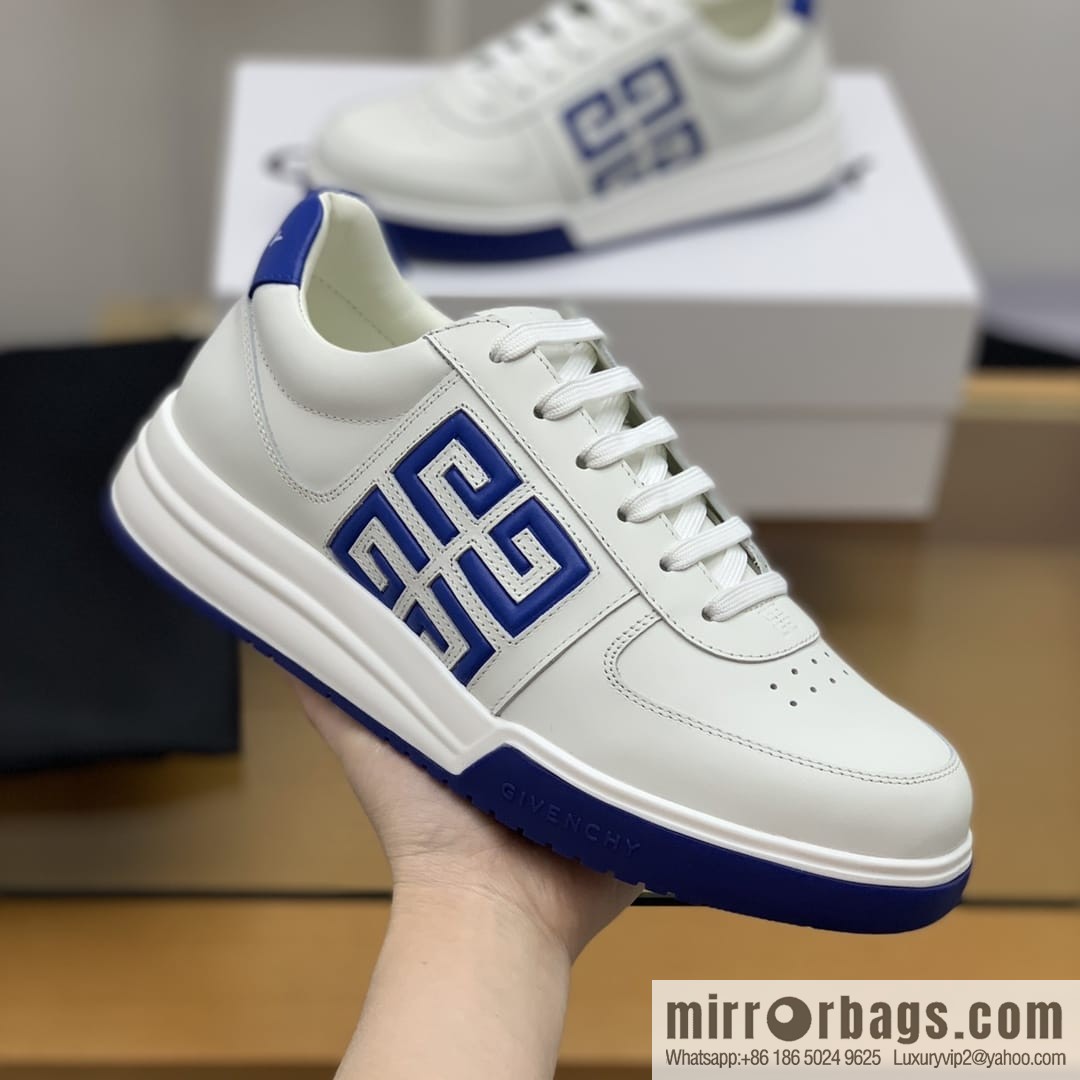 GIVENCHY Givenchy, made of leather, iconic printed 4 G pattern new men's sports and leisure shoes