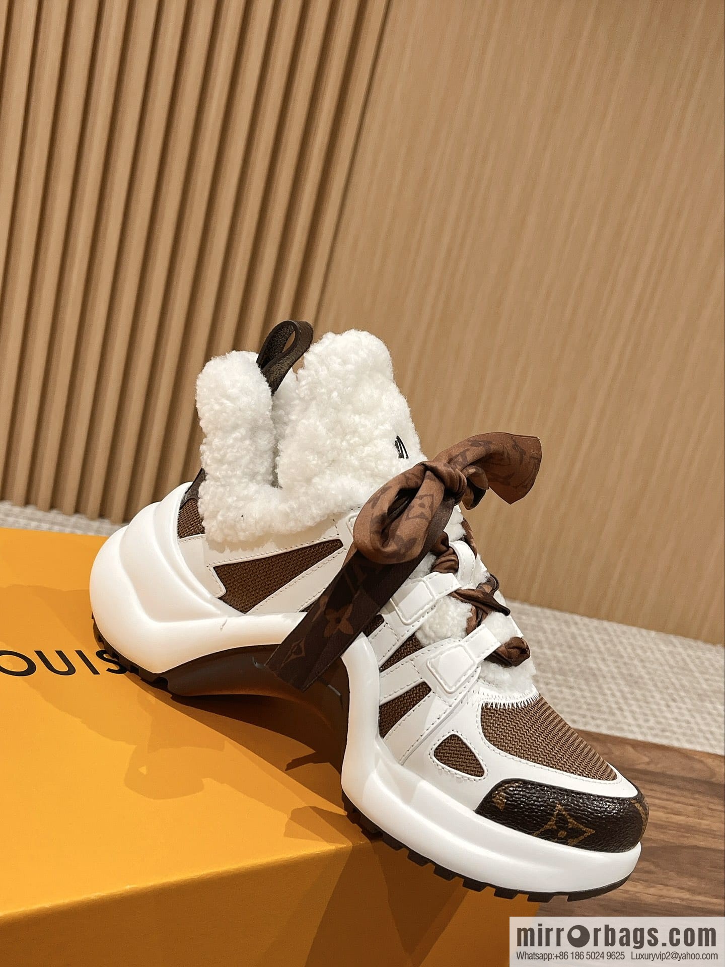 LV/Louis Vuitton donkey brand official website leisure sports dad shoes
