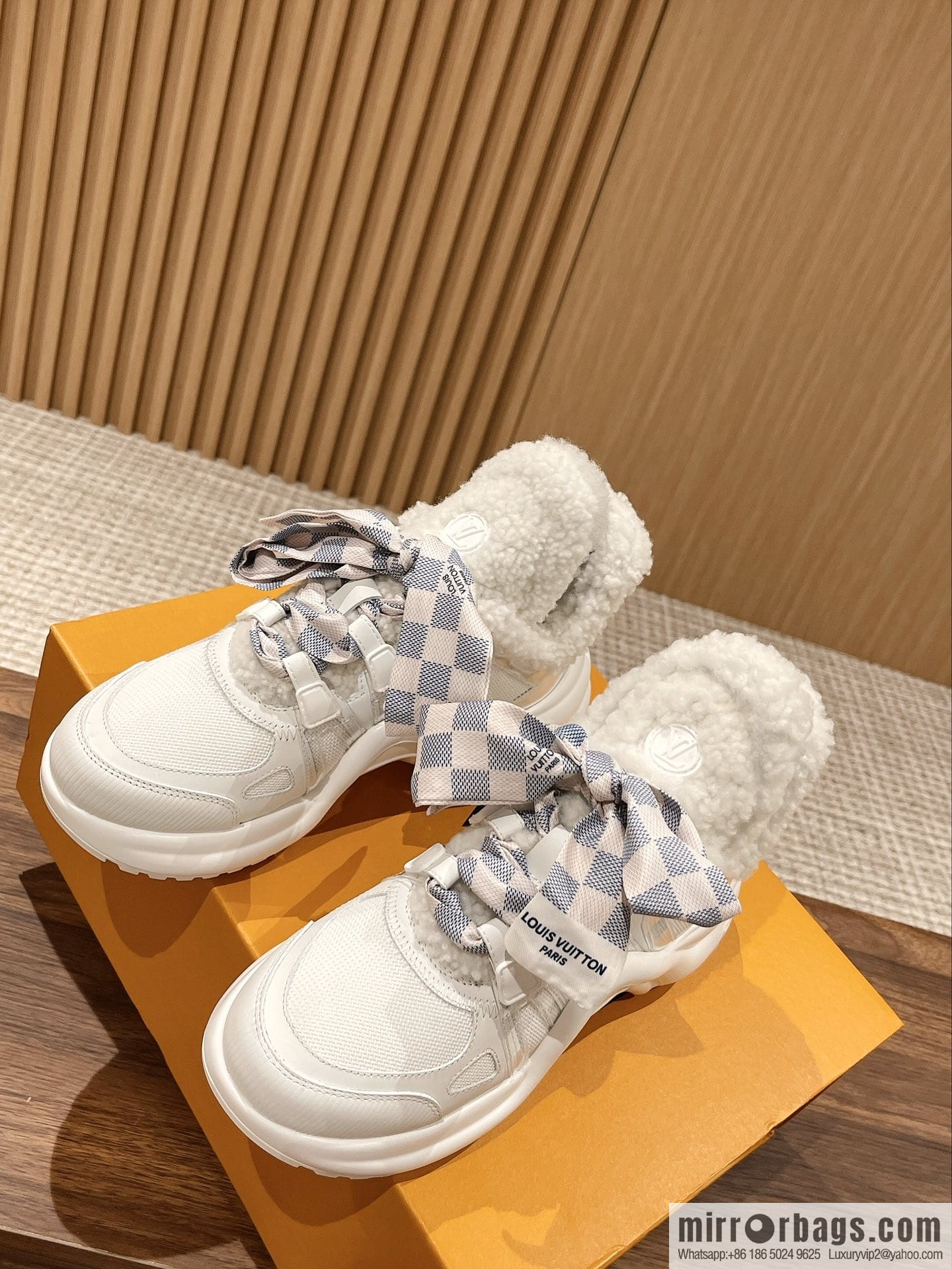 LV/Louis Vuitton donkey brand official website leisure sports dad shoes